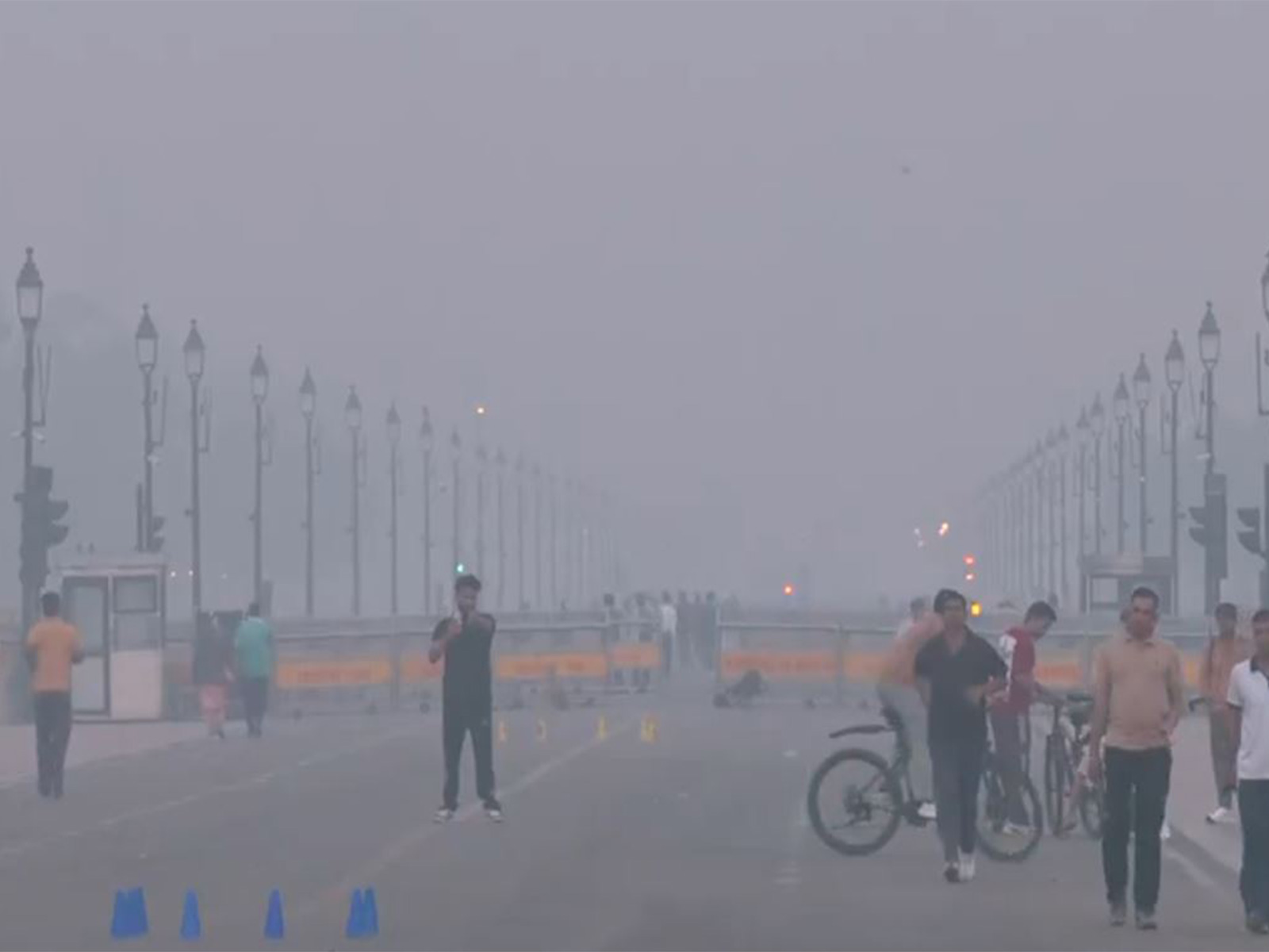Visual from India Gate (Photo/ANI)