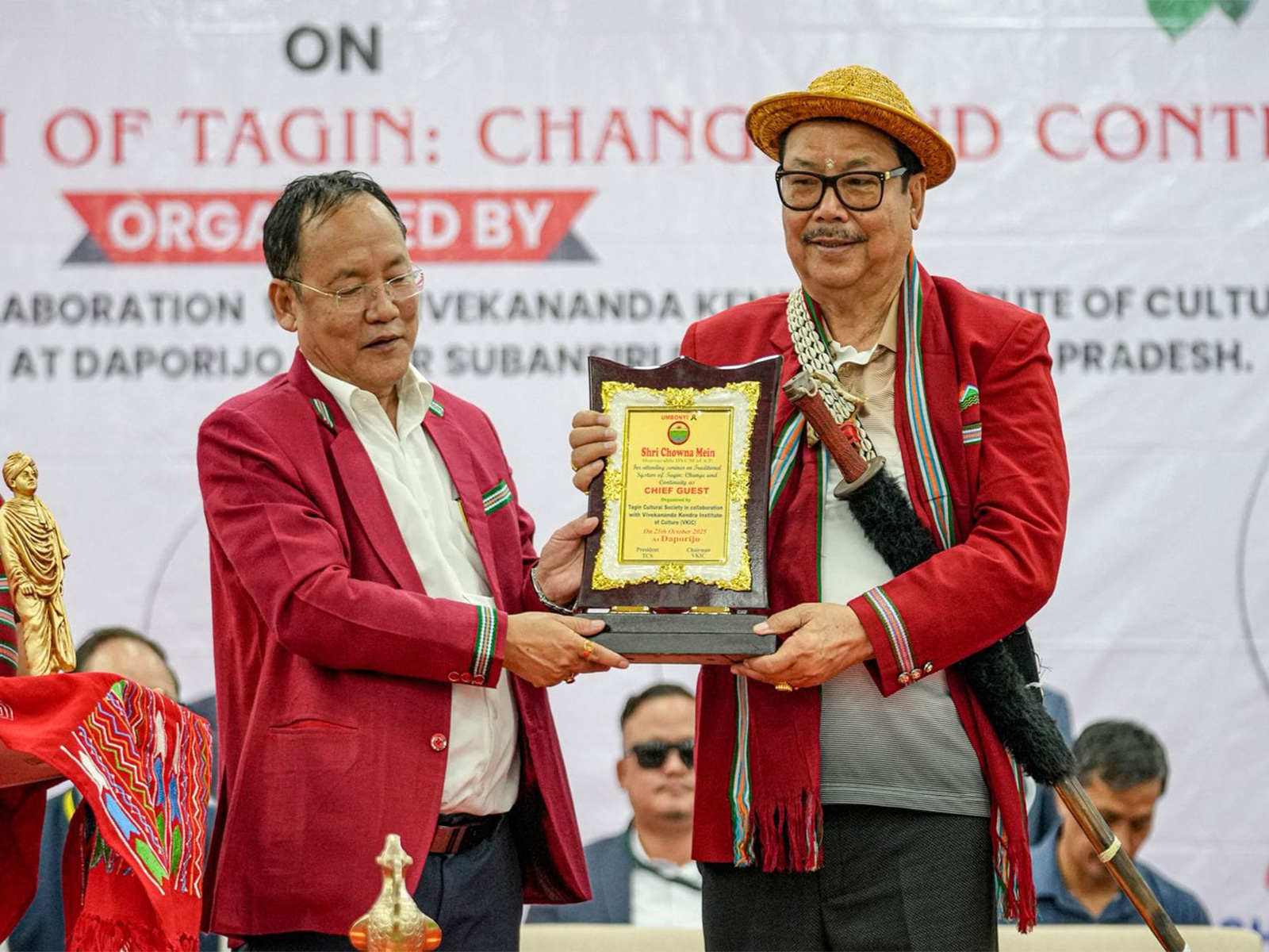 Arunachal Pradesh Deputy Chief Minister Chowna Mein (Photo/ANI)