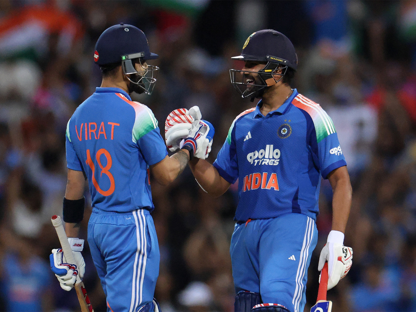 Virat Kohli and Rohit Sharma (Photo/ANI)