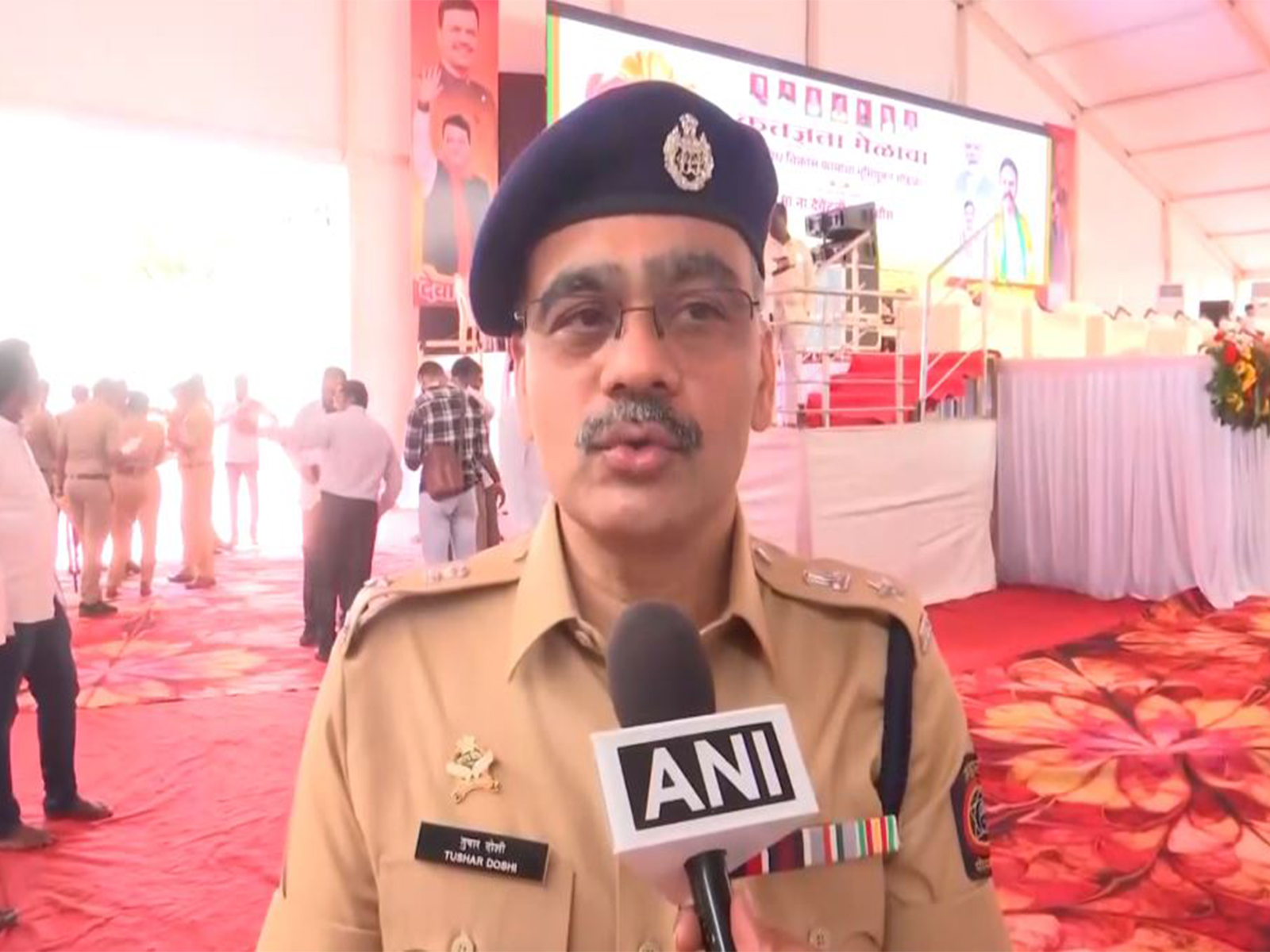 Satara SP Tushar Doshi (Photo/ANI)