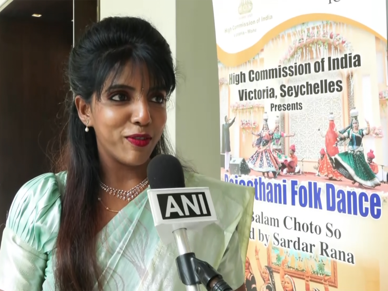 Divya Pillay, a member of the Indian diaspora (Photo/ANI)
