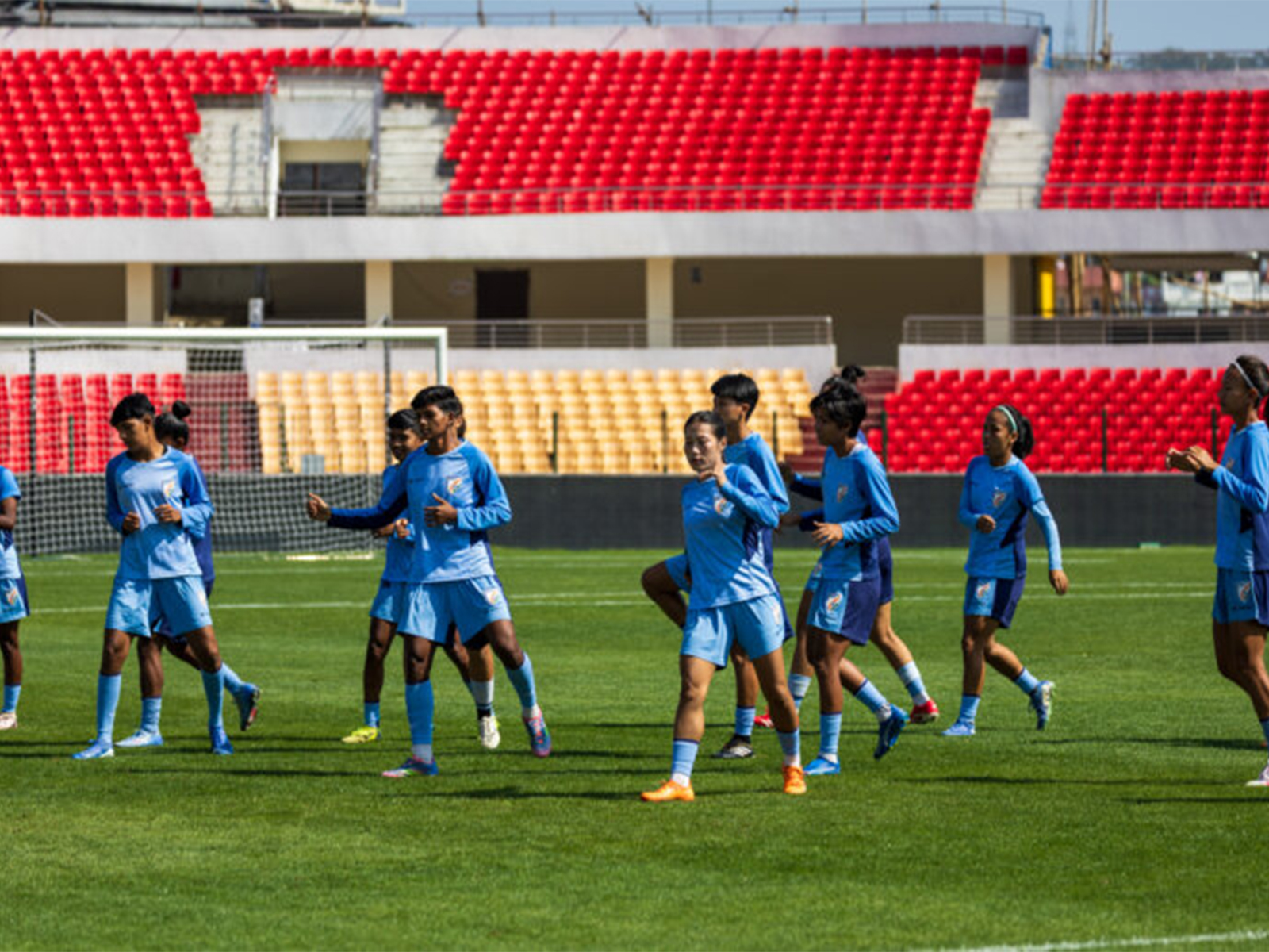 Indian women's national football team (Photo; AIFF)