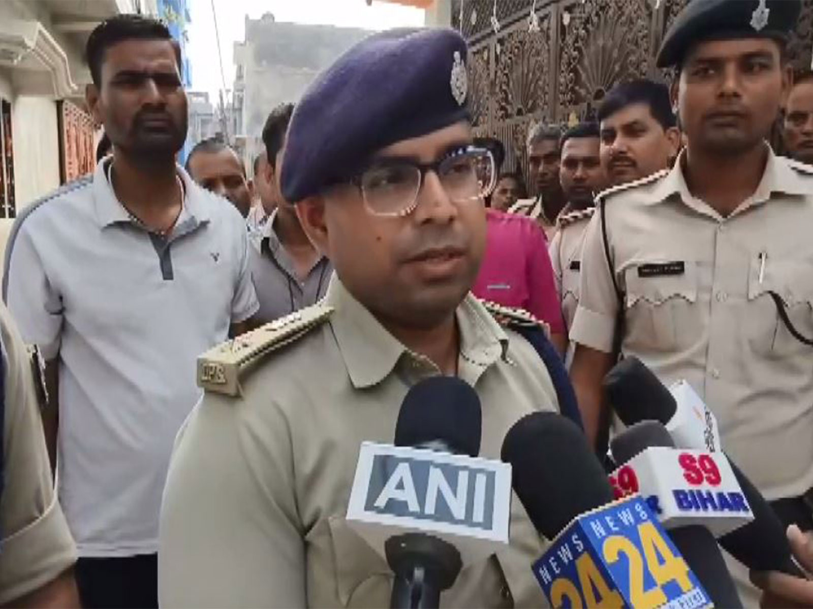 Bettiah SP Shaurya Suman (Photo/ANI)