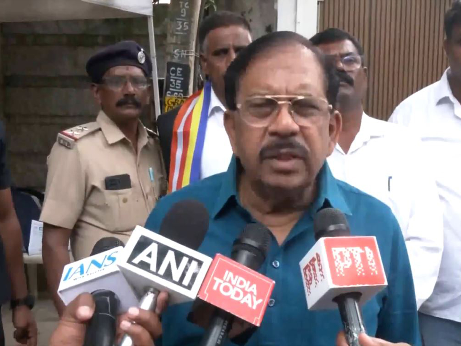 Karnataka Home Minister G Parameshwara (Photo/ANI)