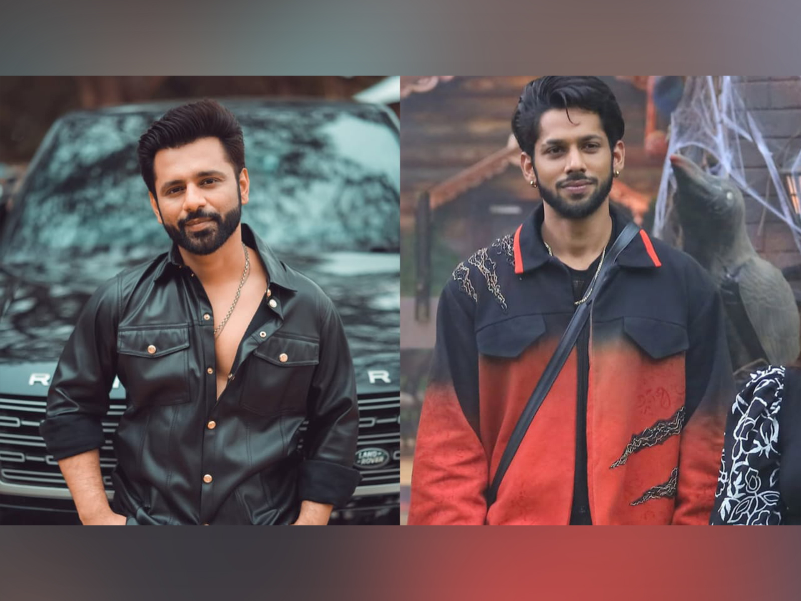 Rahul Vaidya (L), Baseer Ali (R) (Photo/Instagram/@ rahulvaidyarkv, @baseer_bob)