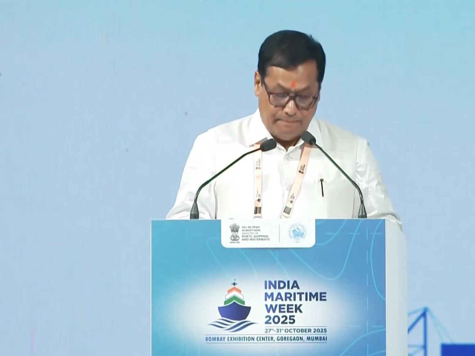 Sarbananda Sonowal, Union Minister of Ports, Shipping & Waterways (Photo/ANI)