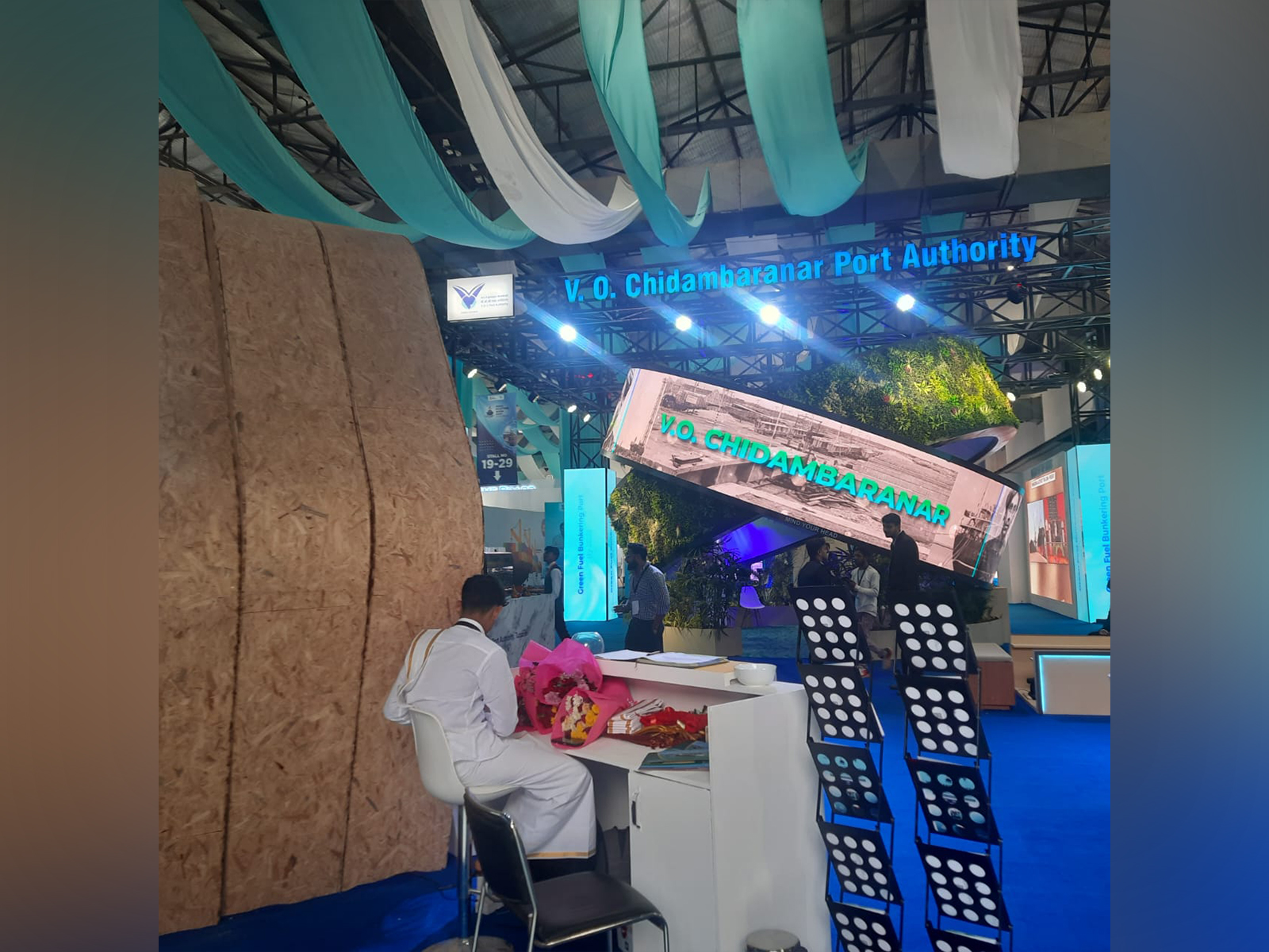 VOC Port, Tuticorin's Pavilion showcases continuation of maritime heritage and might of Tuticorin. (Photo/ANI)
