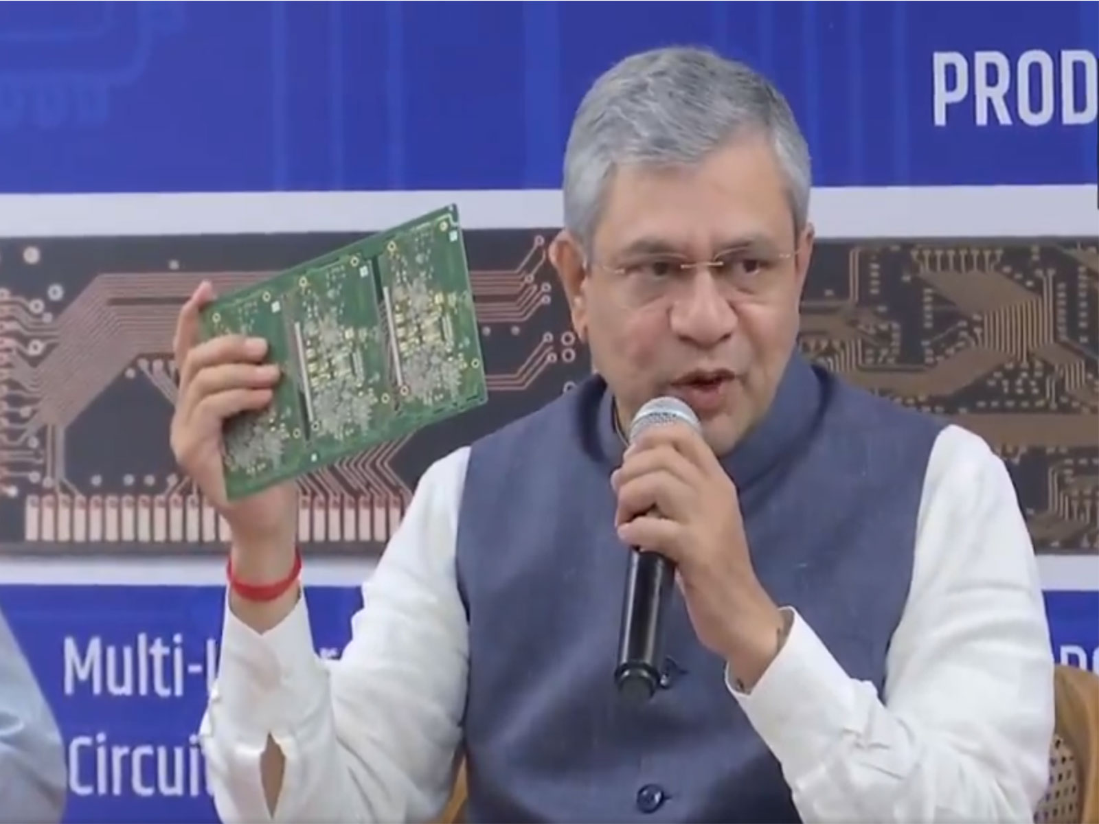 Ashwini Vaishnaw, Union Minister for Electronics and Information Technology and Railways (Photo/ANI)