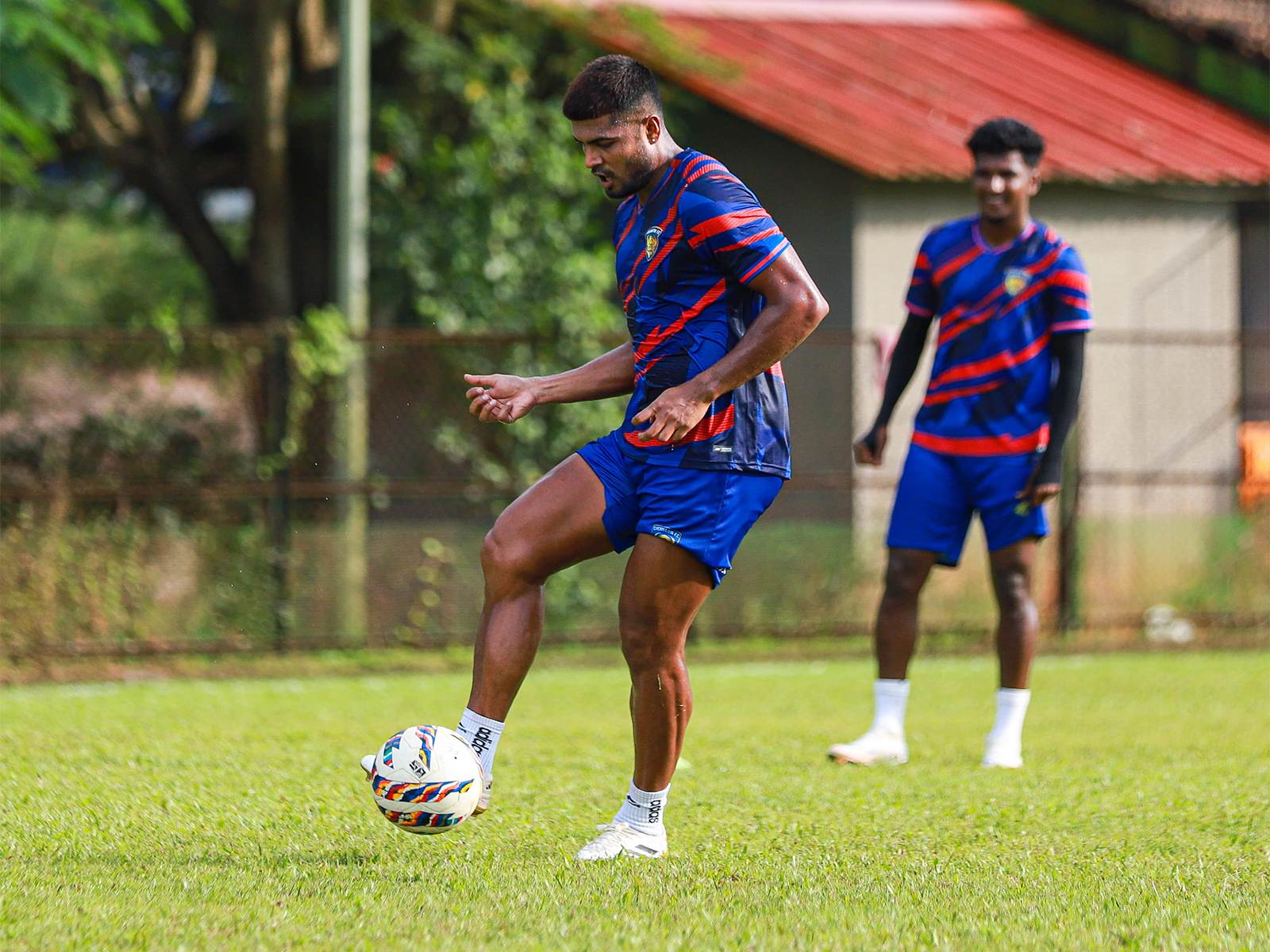 Chennaiyin FC players in action. (Photo/AIFF)