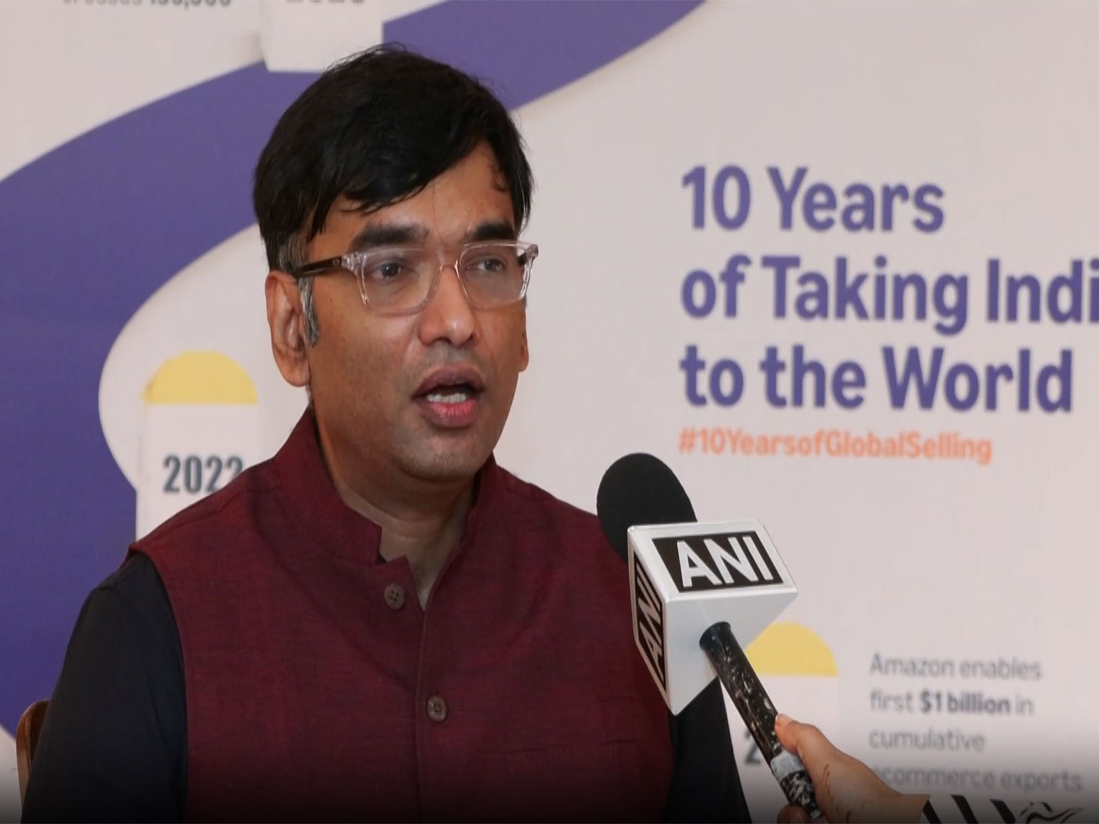 Srinidhi Kalvapudi, Head of Amazon Global Selling India (Photo/ANI)