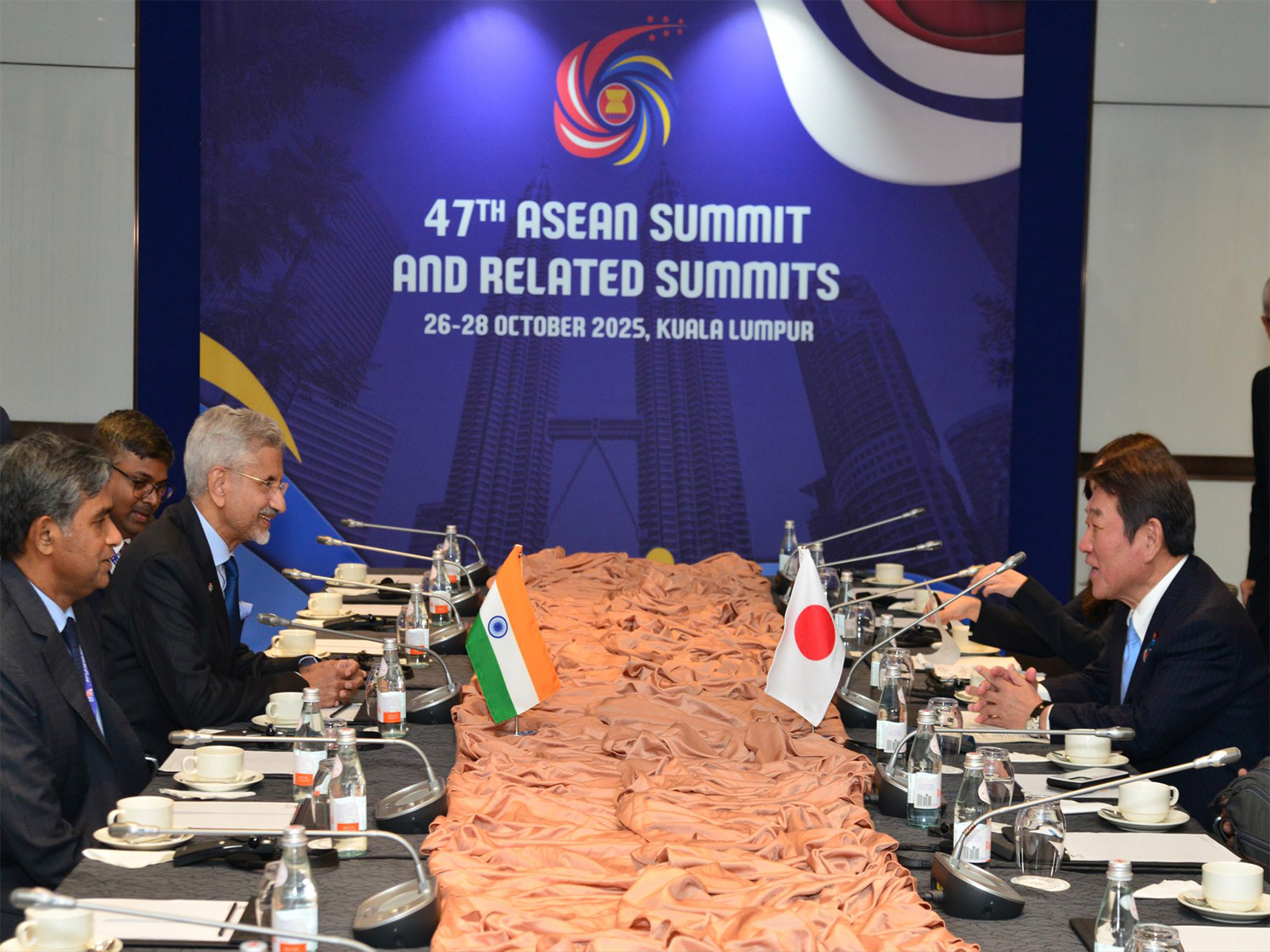 EAM Jaishankar meets Japanese FM Motegi; discusses bilateral ties, agrees to implement decade-long joint vision (Photo/X@DrSJaishankar)