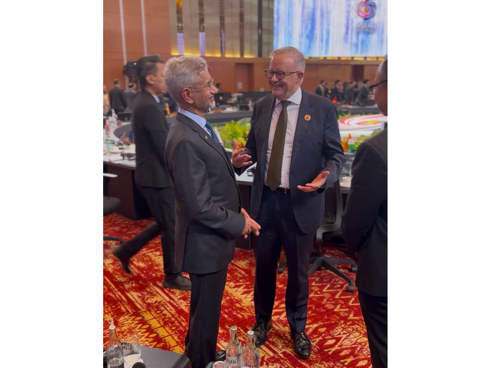 EAM Jaishankar with  Australian Prime Minister Anthony Albanese  (Photo:X/@DrSJaishankar)