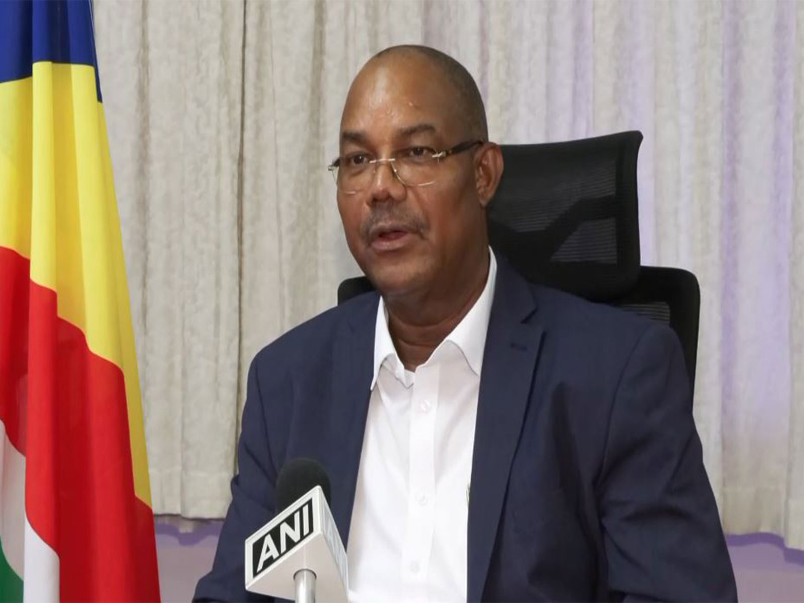 Patrick Herminie, President of Seychelles (Photo/ANI)