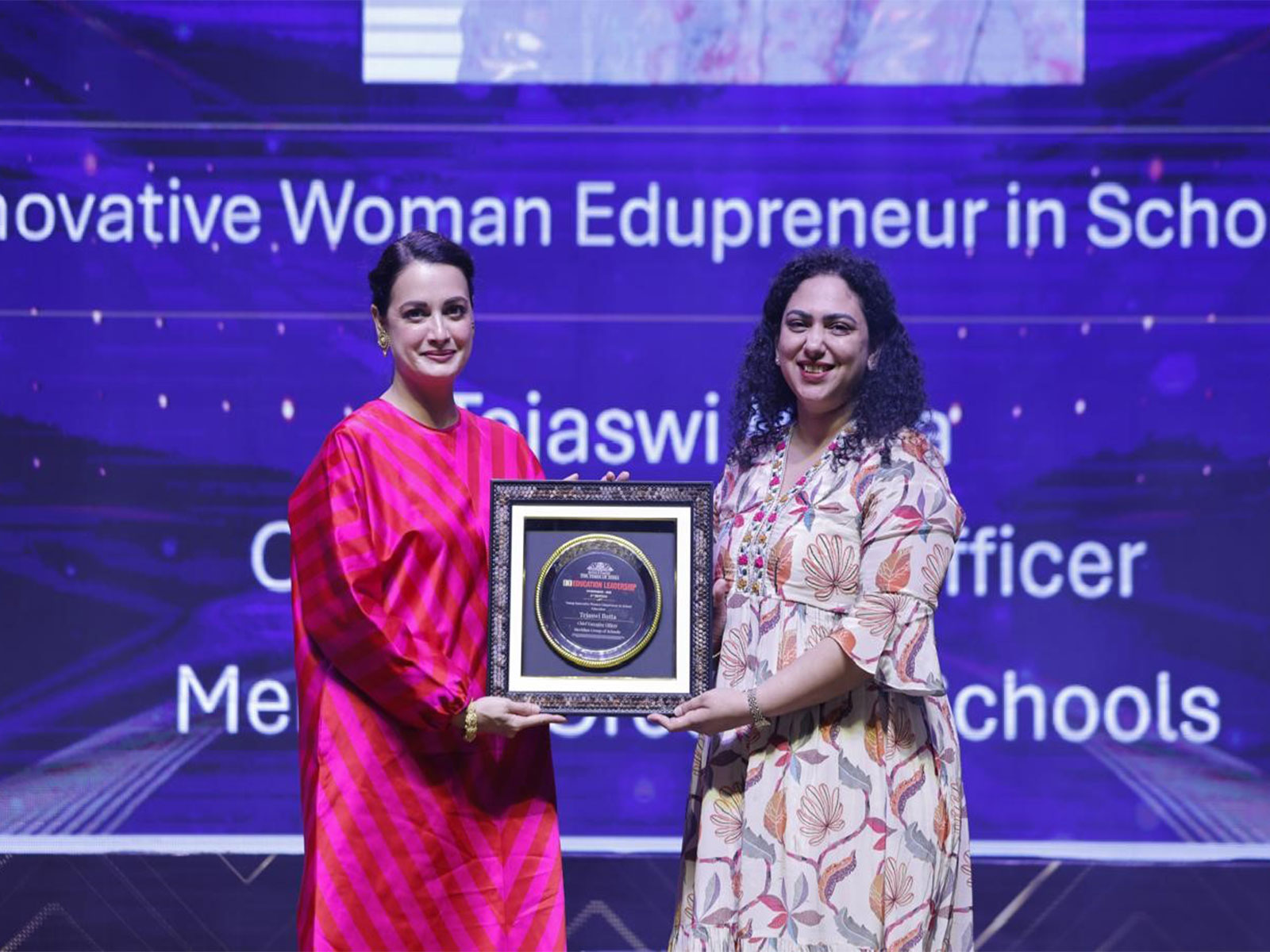A Vision Honoured: Meridian Schools' Ms Tejaswi Butta Crowned Young Innovative Women Edupreneur of the Year 2025