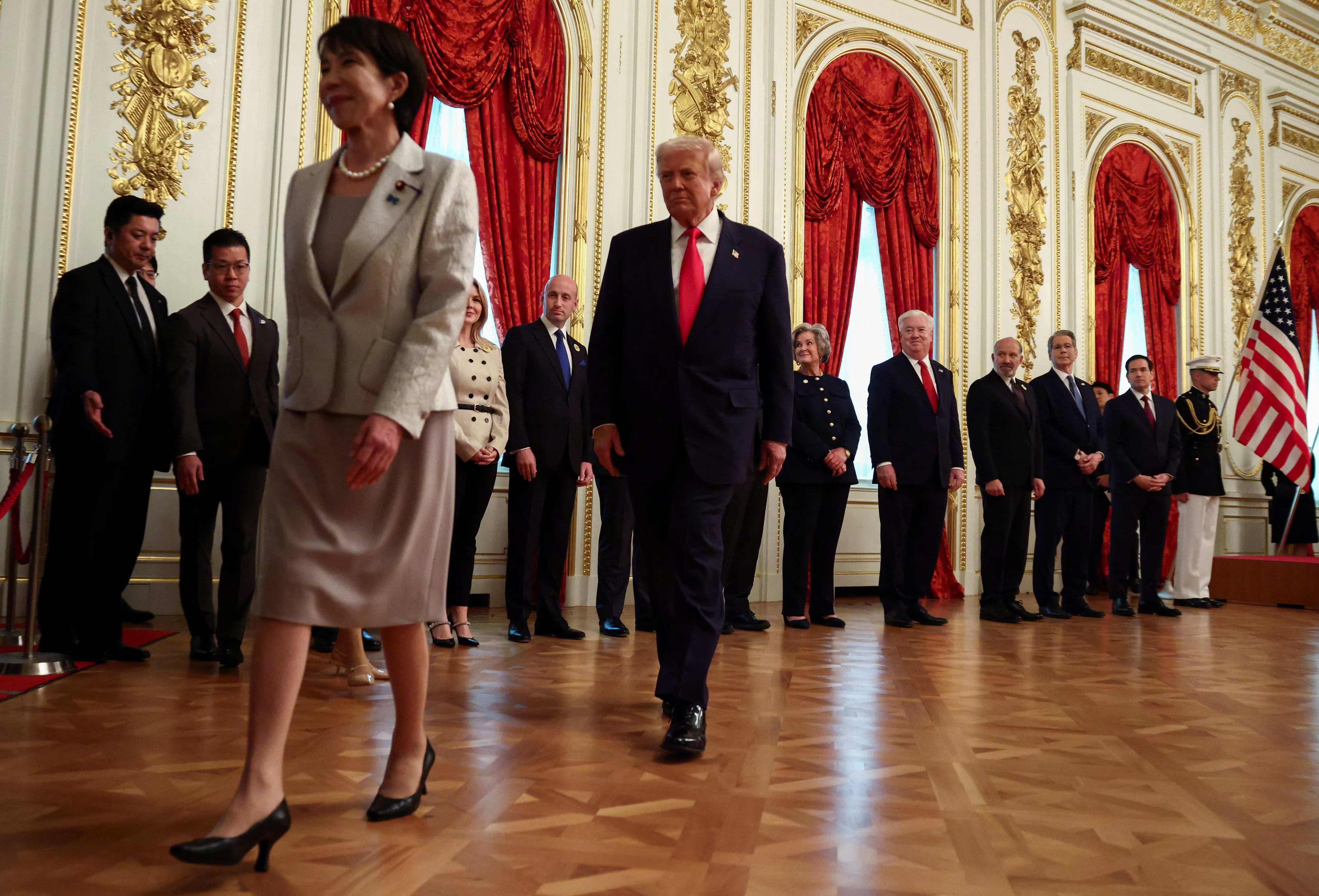 US President Donald Trump and Japan PM Sanae Takaichi (Photo/Reuters)