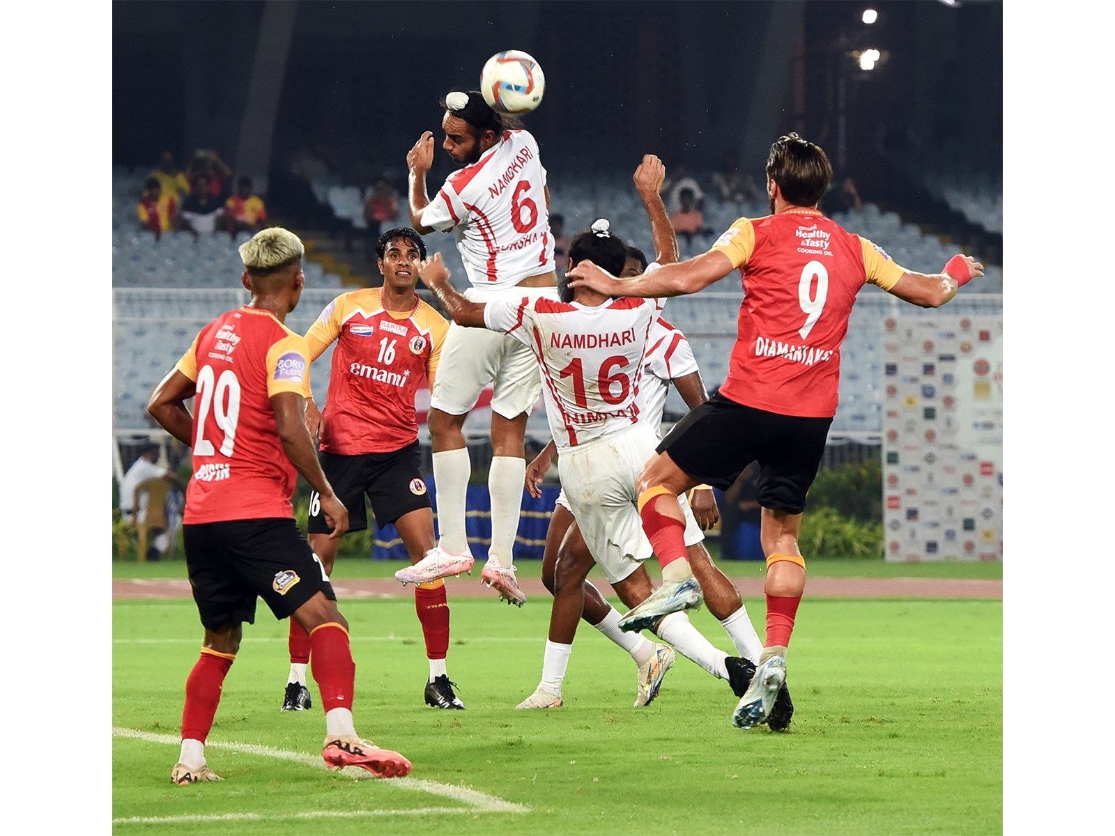 EBFC players in action (Photo: ANI)