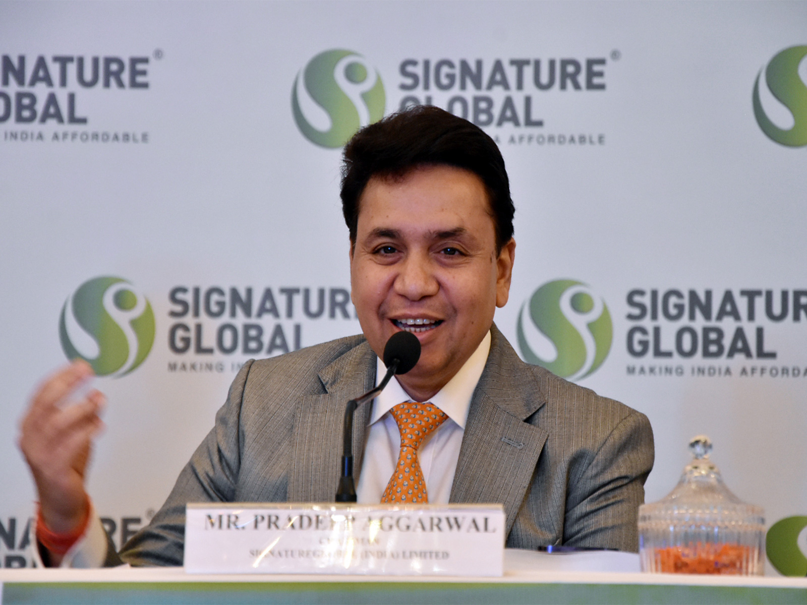 Pradeep Aggarwal, Chairman, Signature Global India Ltd (File photo/ANI)
