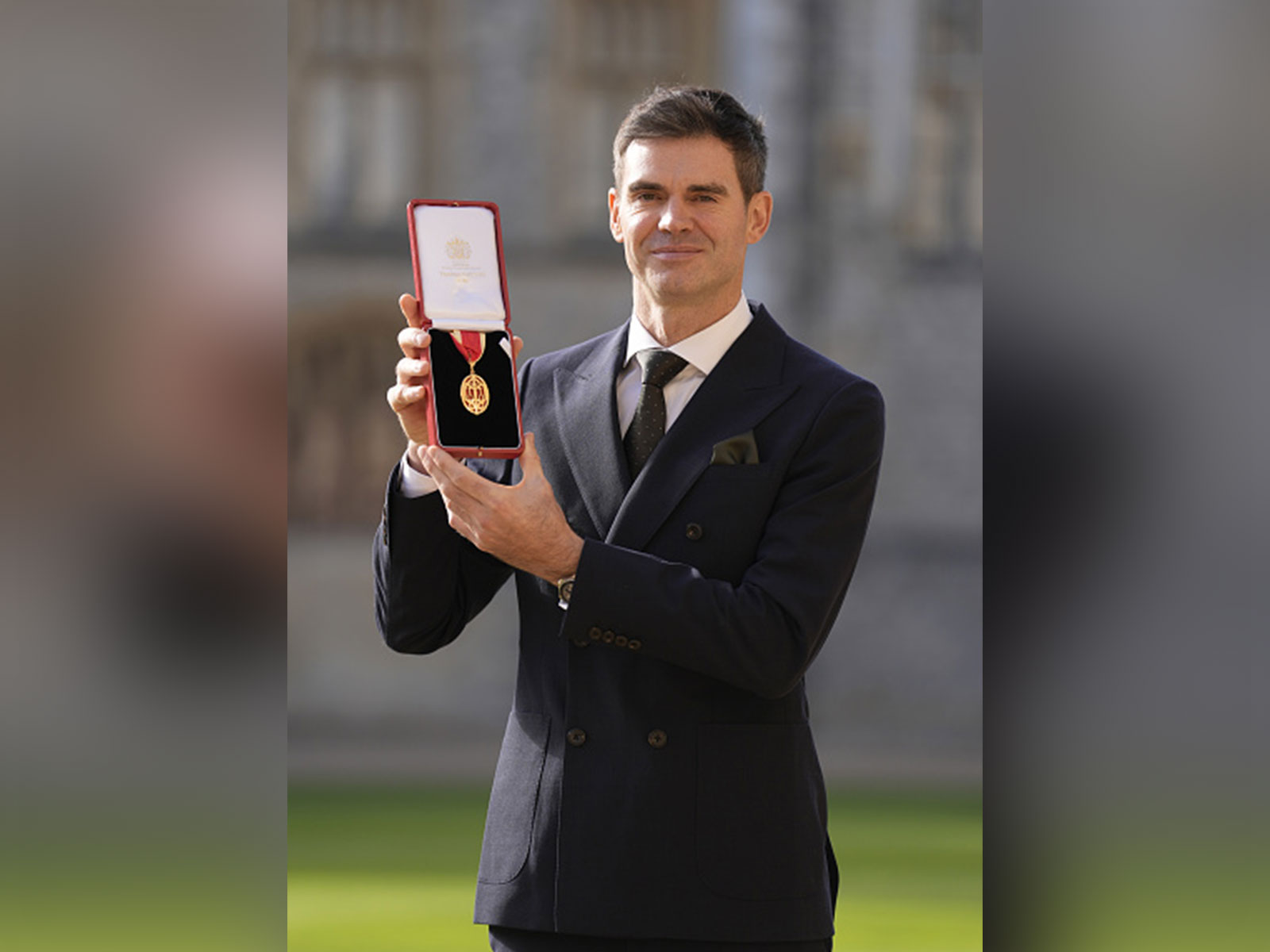 James Anderson. (Photo:@lancscricket/X)