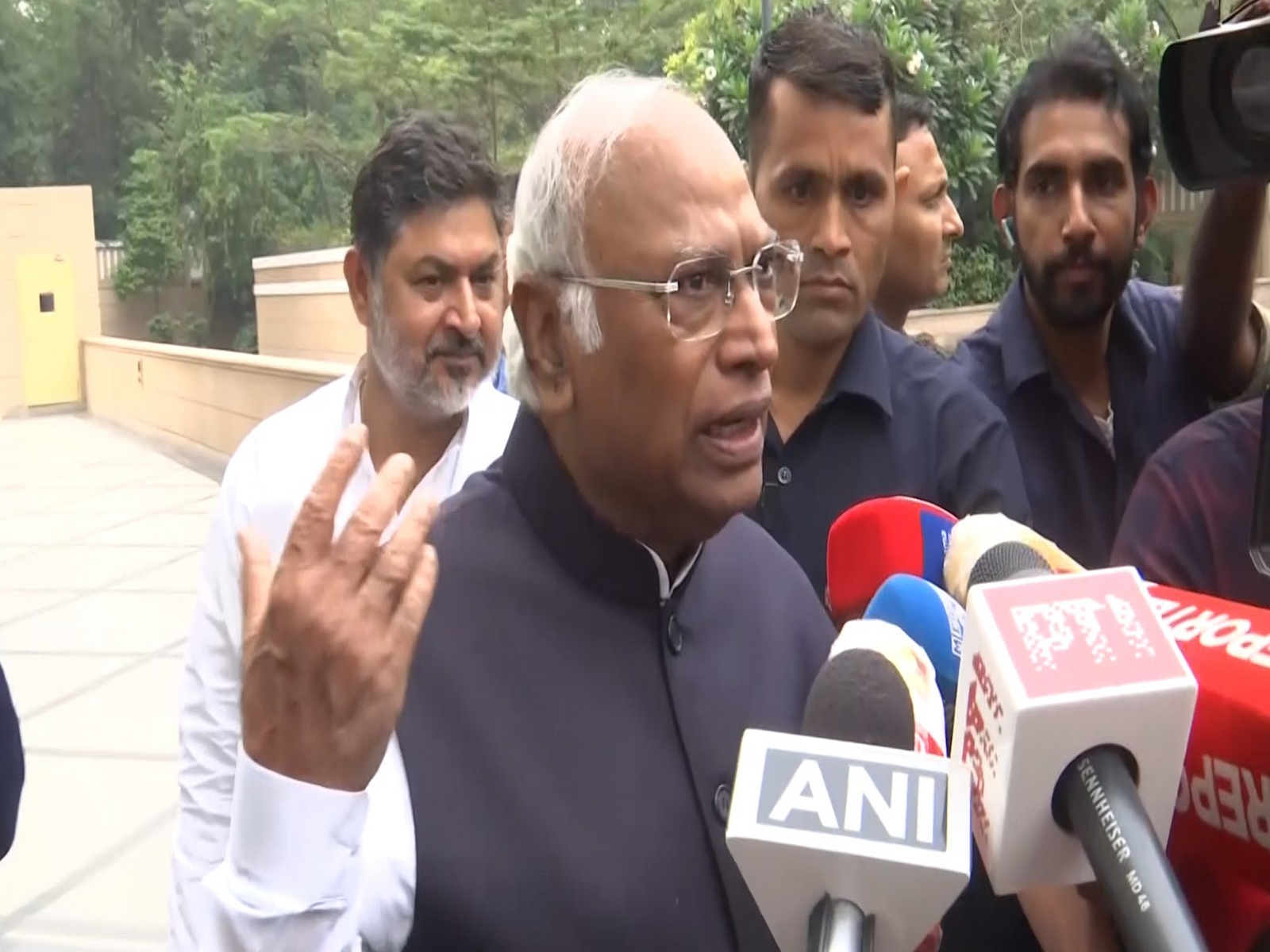 Congress President Mallikarjun Kharge (Photo/ANI)