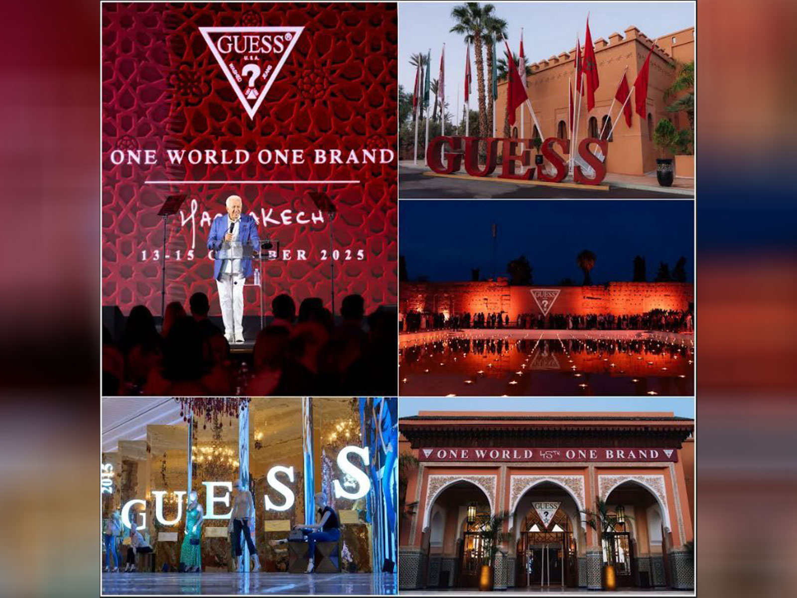 Global Fashion Brand GUESS Celebrates 45 Year Anniversary with "One World, One Brand" Conference in Marrakesh