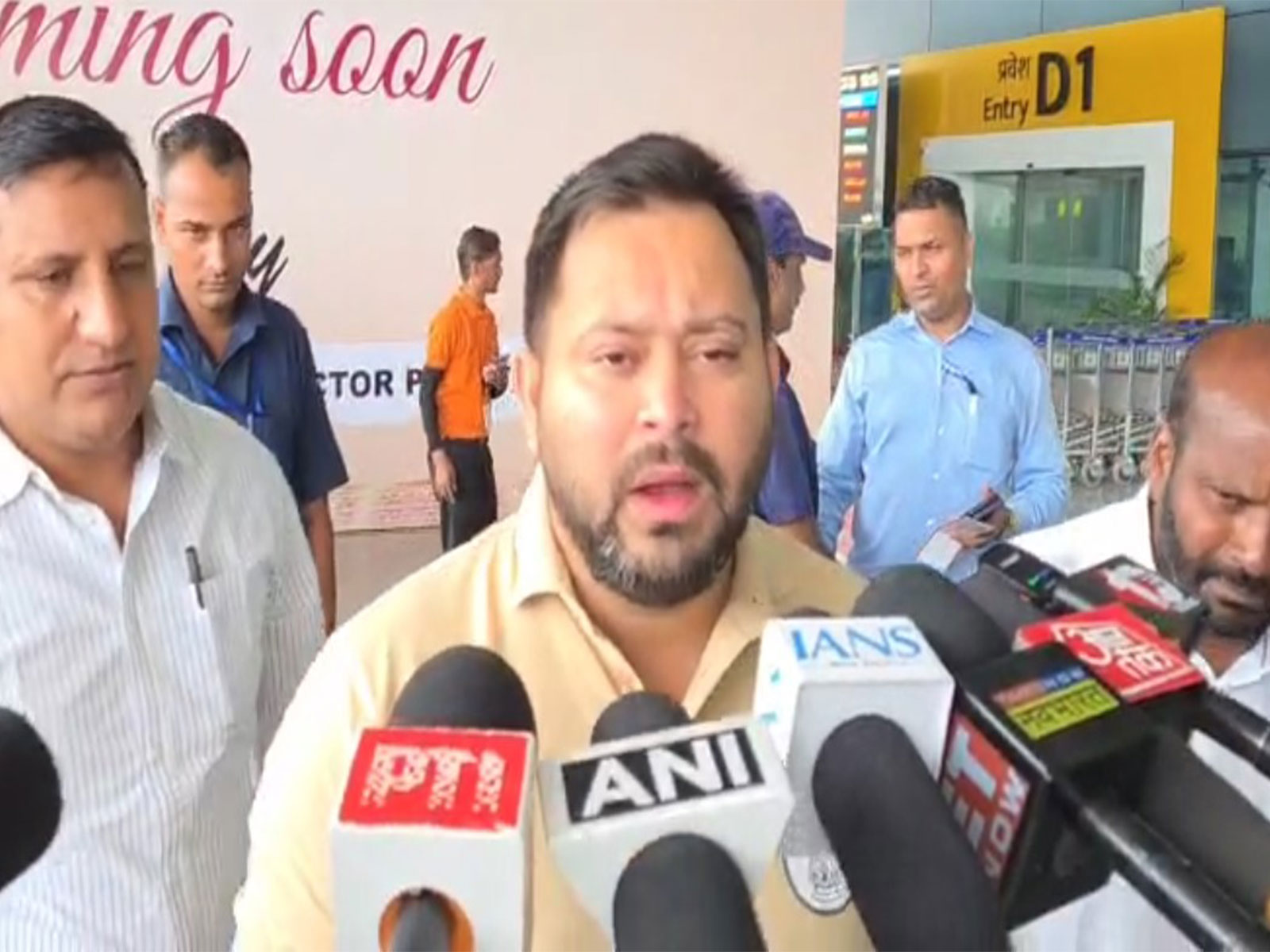 RJD leader and Mahagathbandhan CM face Tejashwi Yadav (Photo/ANI)