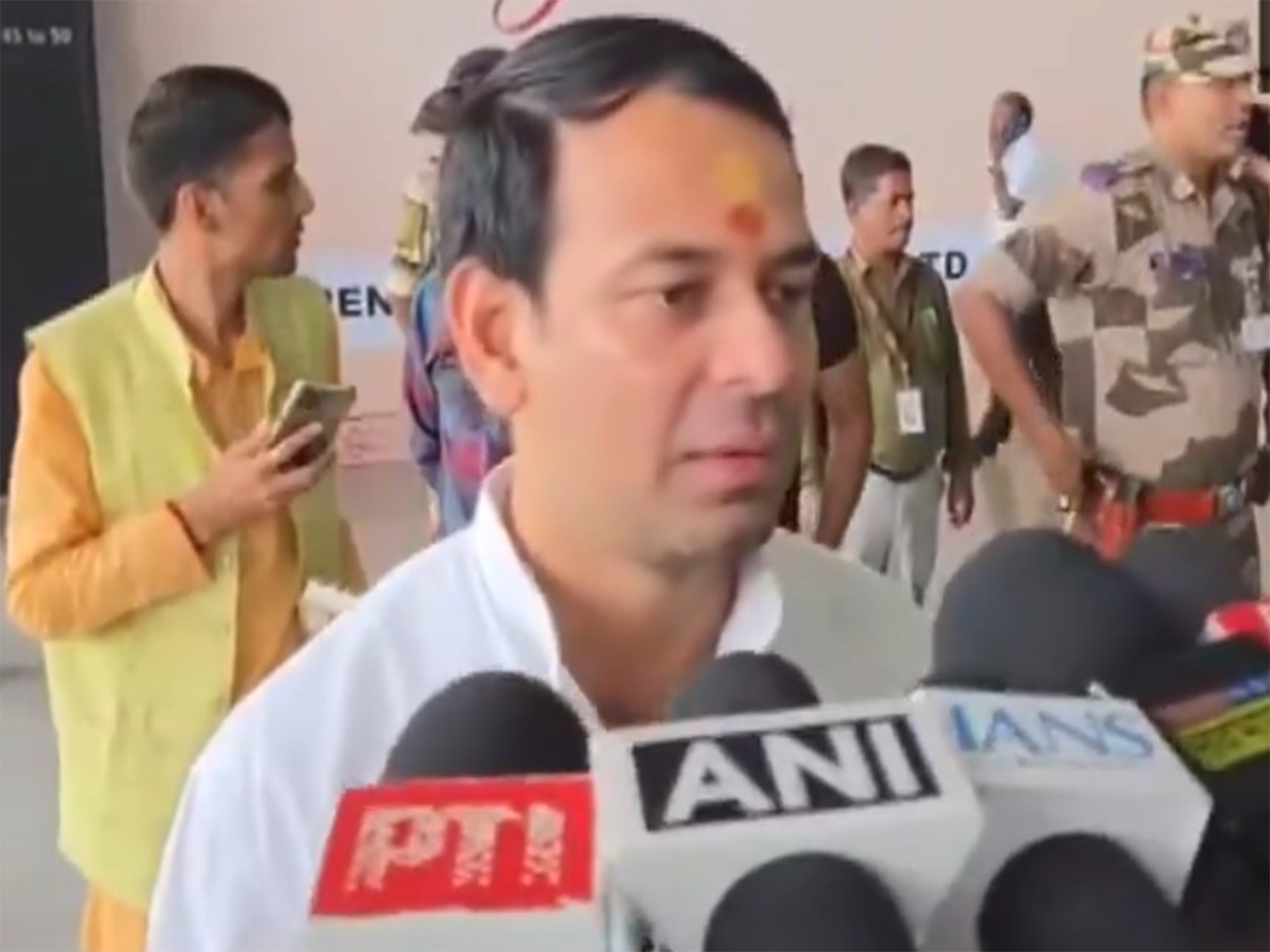 JJD chief Tej Pratap Yadav (Photo: ANI)