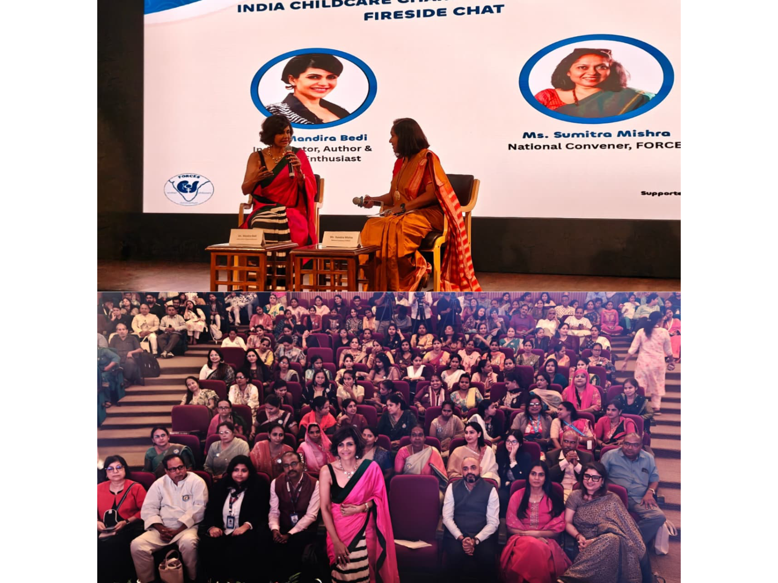 Mandira Bedi joins FORCES and childcare workers to celebrate quality care champions at the Childcare Champion Awards 2025