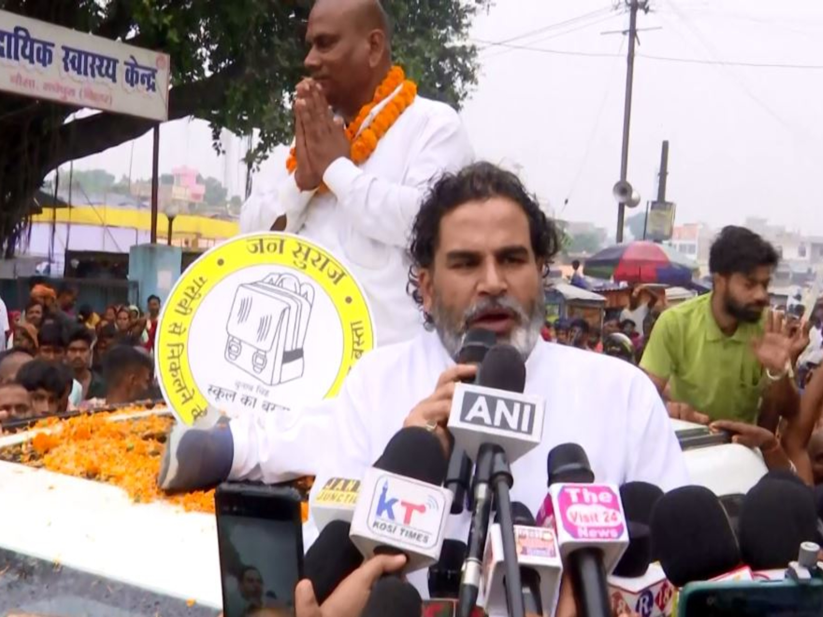 Jan Suraaj founder Prashant Kishor (Photo/ANI)