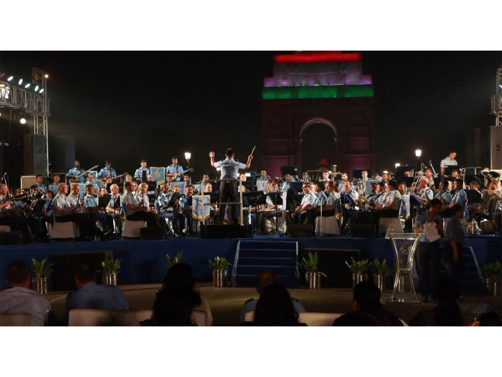 IAF, Mountain Band of the German Armed Forces perform together (Photo/ANI)