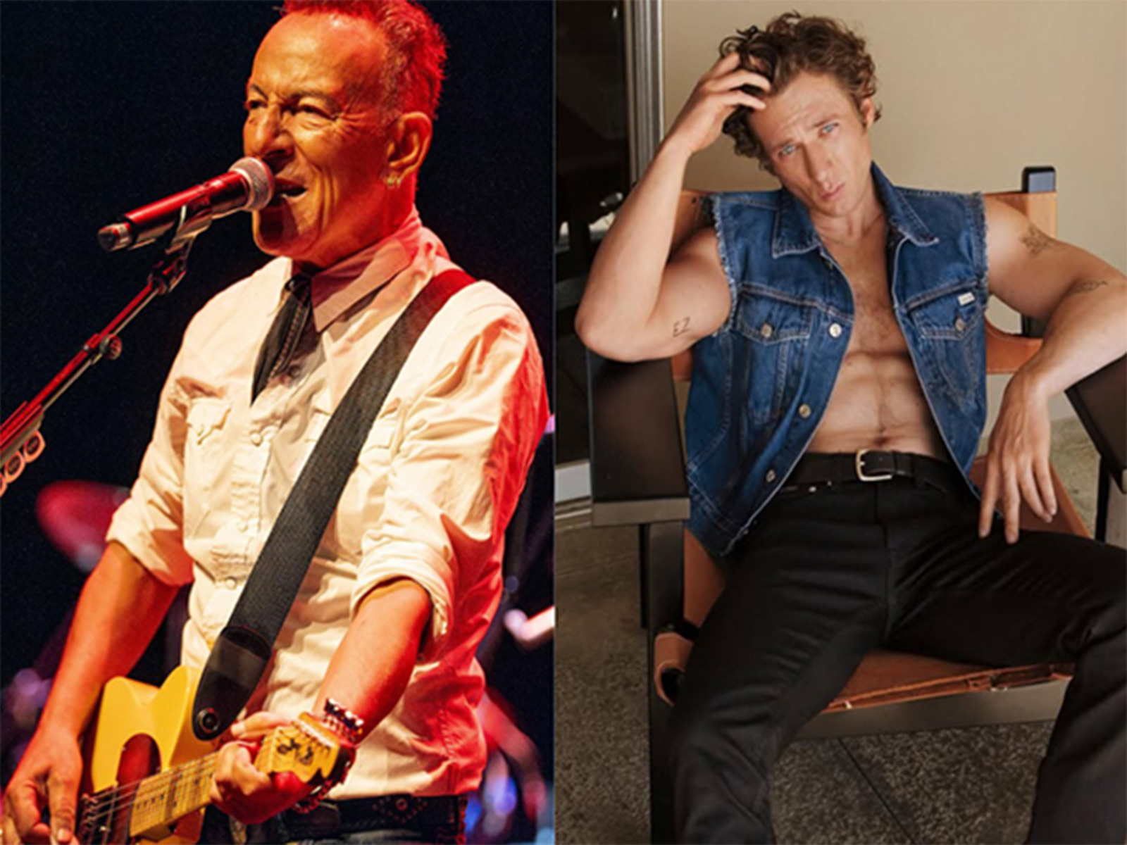 Bruce Springsteen, Jeremy Allen (Photo/Instagram/@springsteen/@jeremyallenwhitefinally)