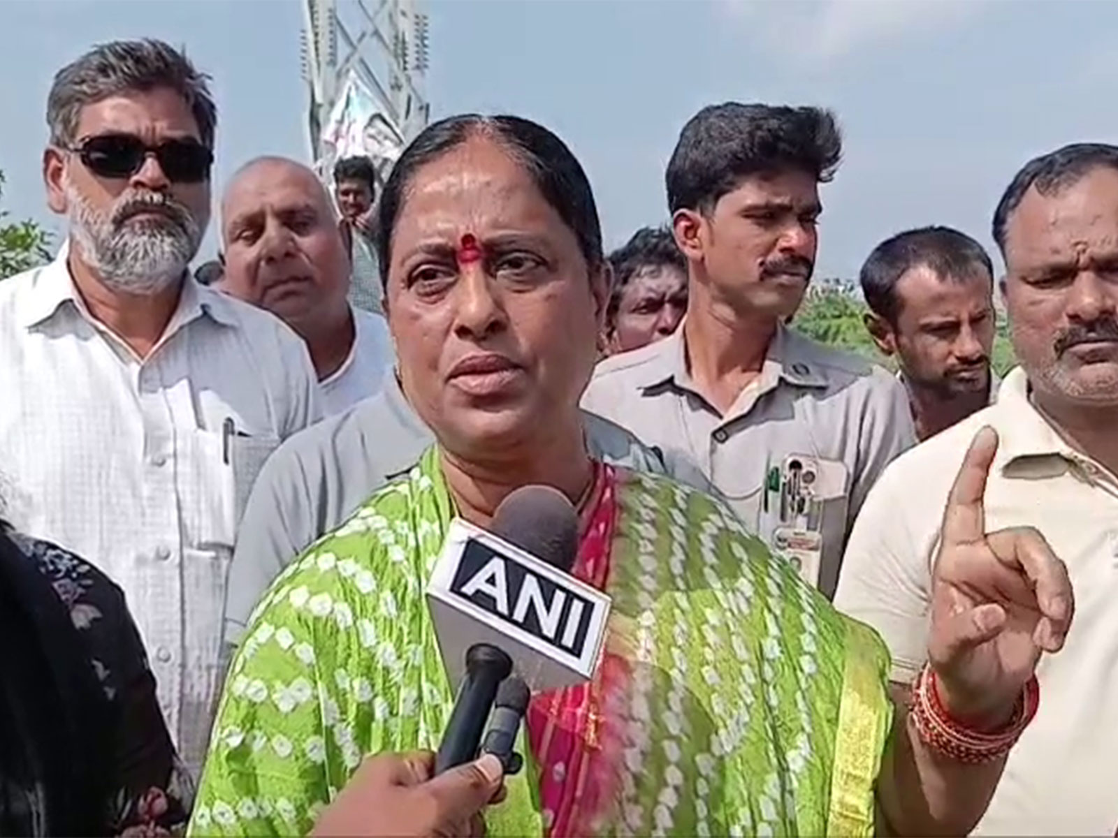 Telangana Endowments and Forest Minister, Konda Surekha (Photo/ANI)