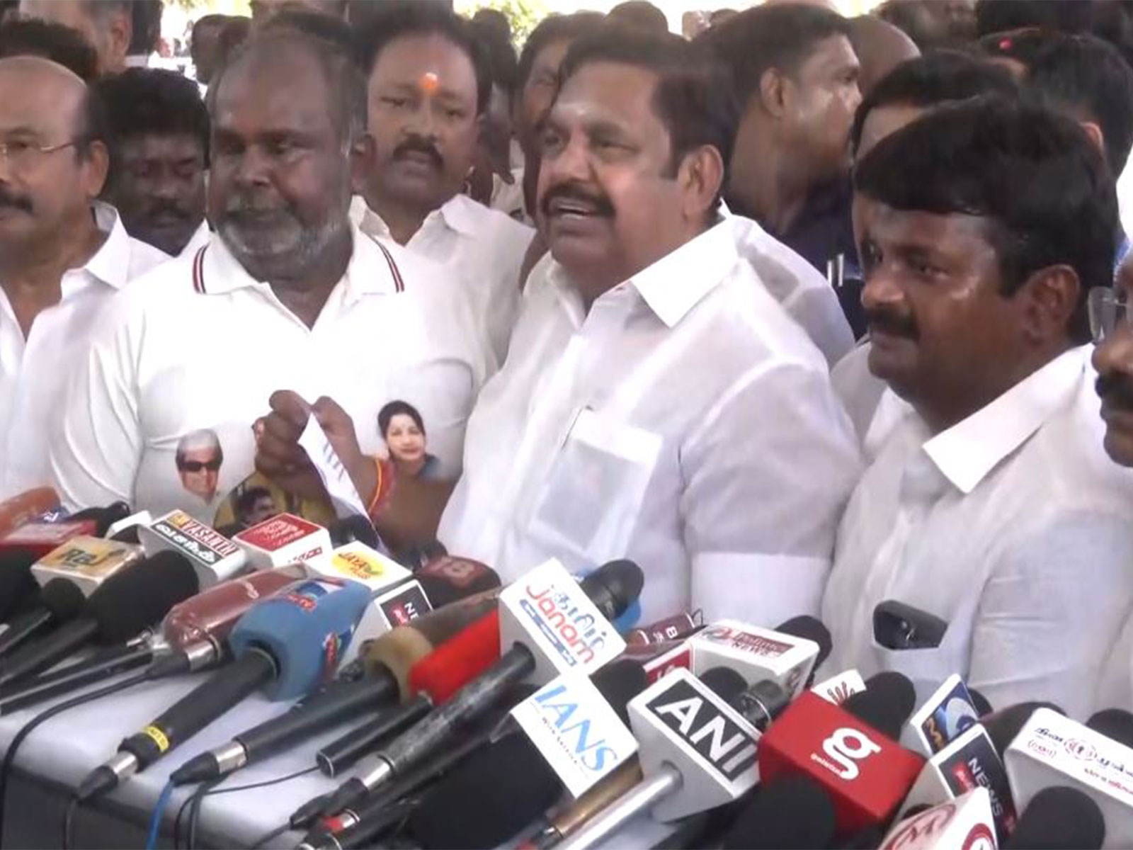AIADMK general secretary Edappadi K Palaniswami (Photo/ANI)