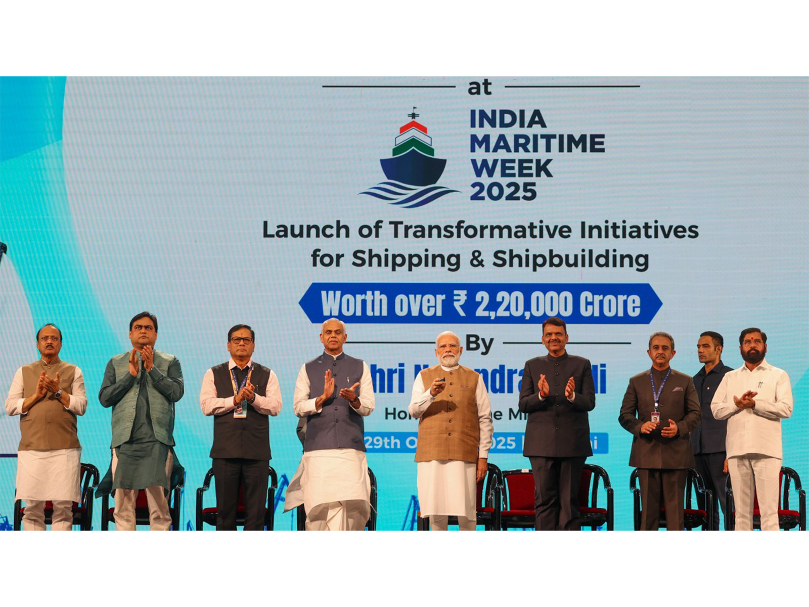India Maritime Week 2025 (Image: LinkedIn/Narendra Modi)
