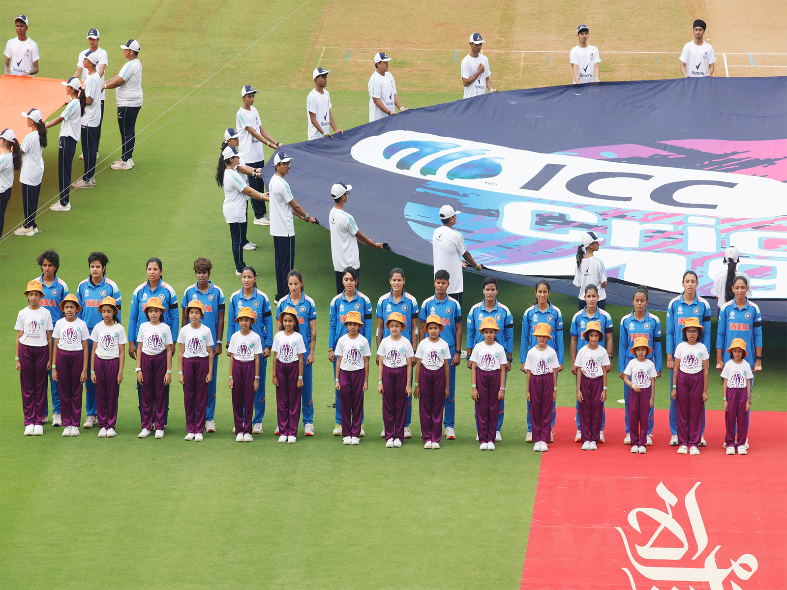 Indian team. (Photo:@BCCIWomen/X)