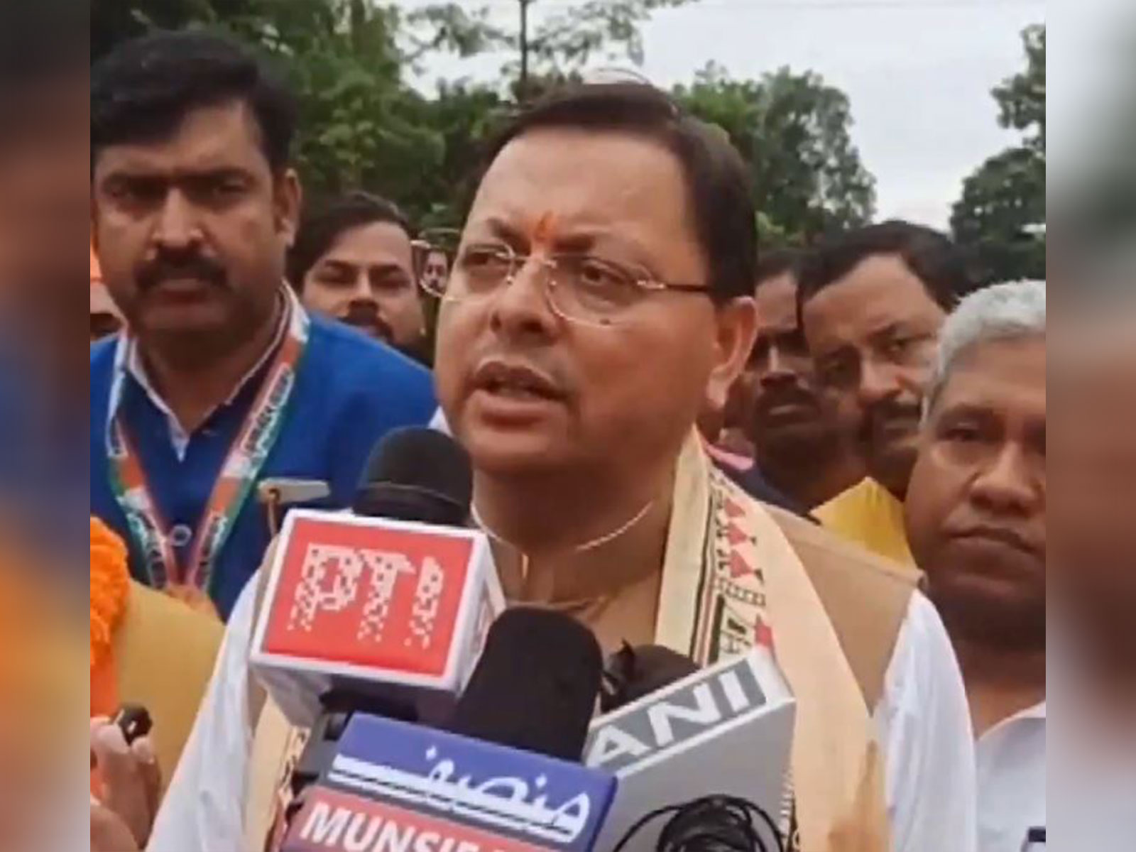 Uttarakhand CM Pushkar Singh Dhami (Photo/ANI)