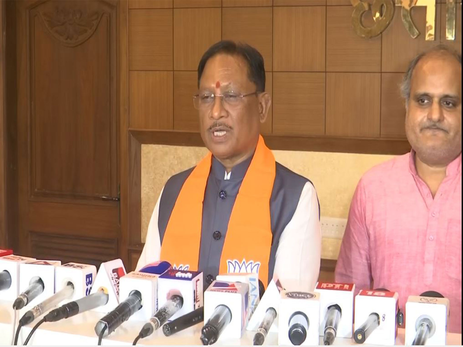 Chhattisgarh CM Vishnu Deo Sai (Photo/ANI)