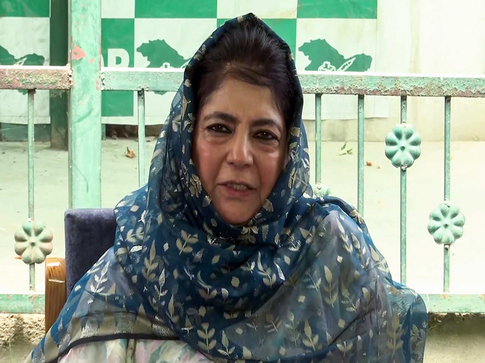 PDP chief Mehbooba Mufti (Photo/ANI)