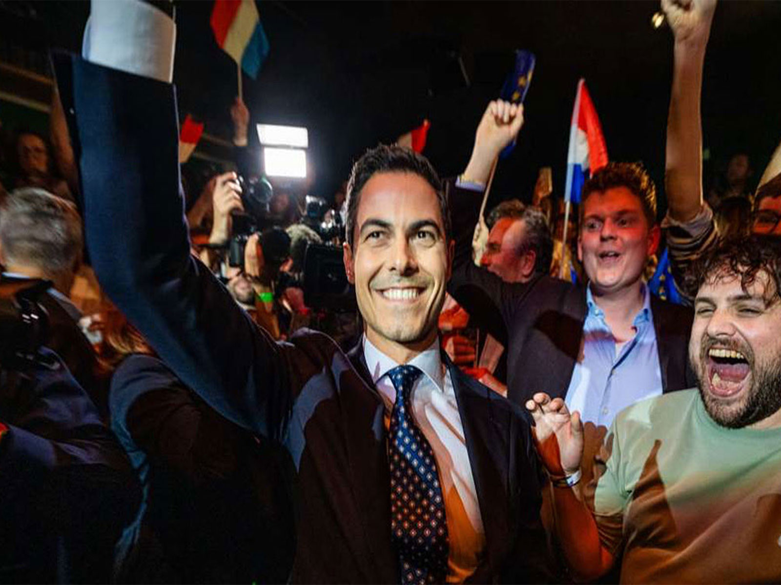 Rob Jettens leader of  D66 party (Photo/X@RobJetten)