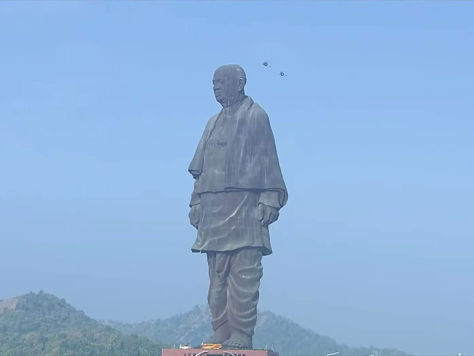 'Statue of Unity' in Ekta Nagar (File Photo/ANI)