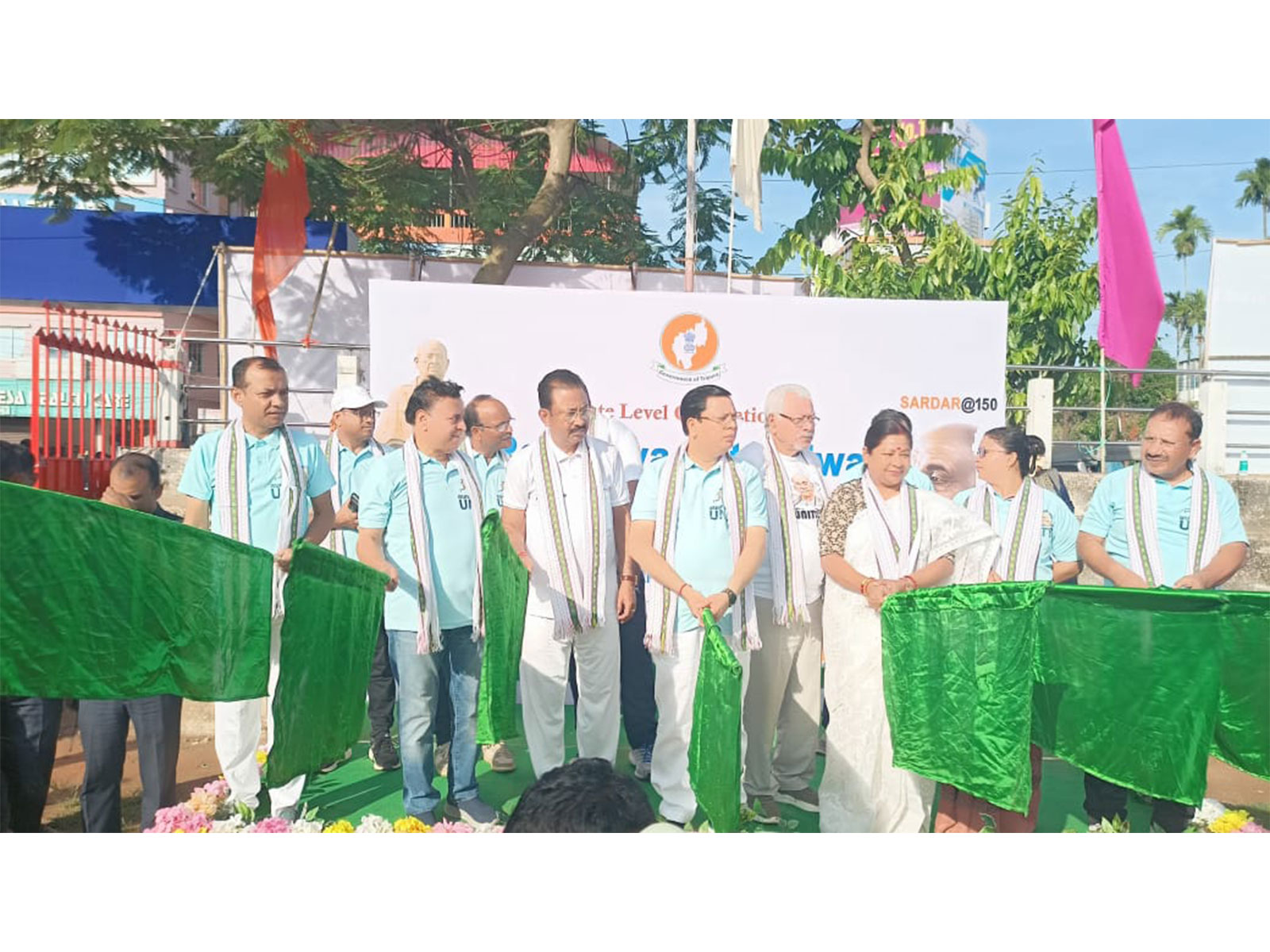 Rashtriya Ekta Diwas rally held at Astabal Ground (Photo/ANI)