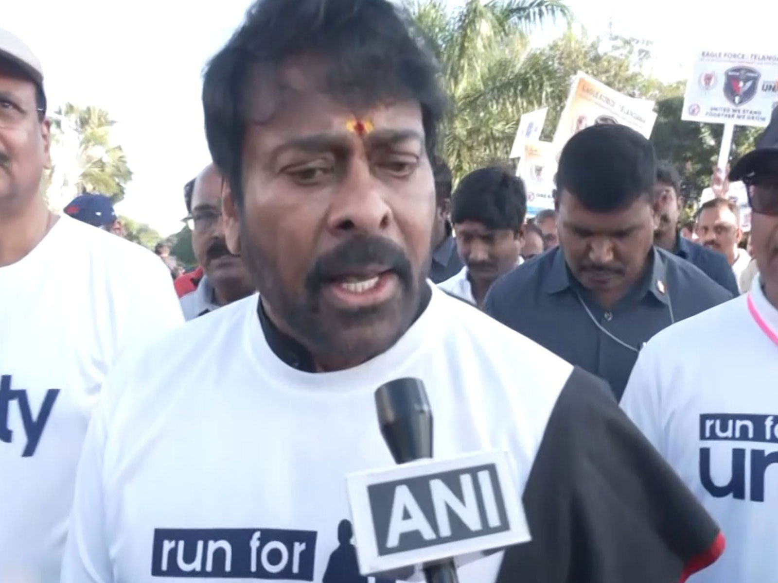 Chiranjeevi (Image source/ANI)