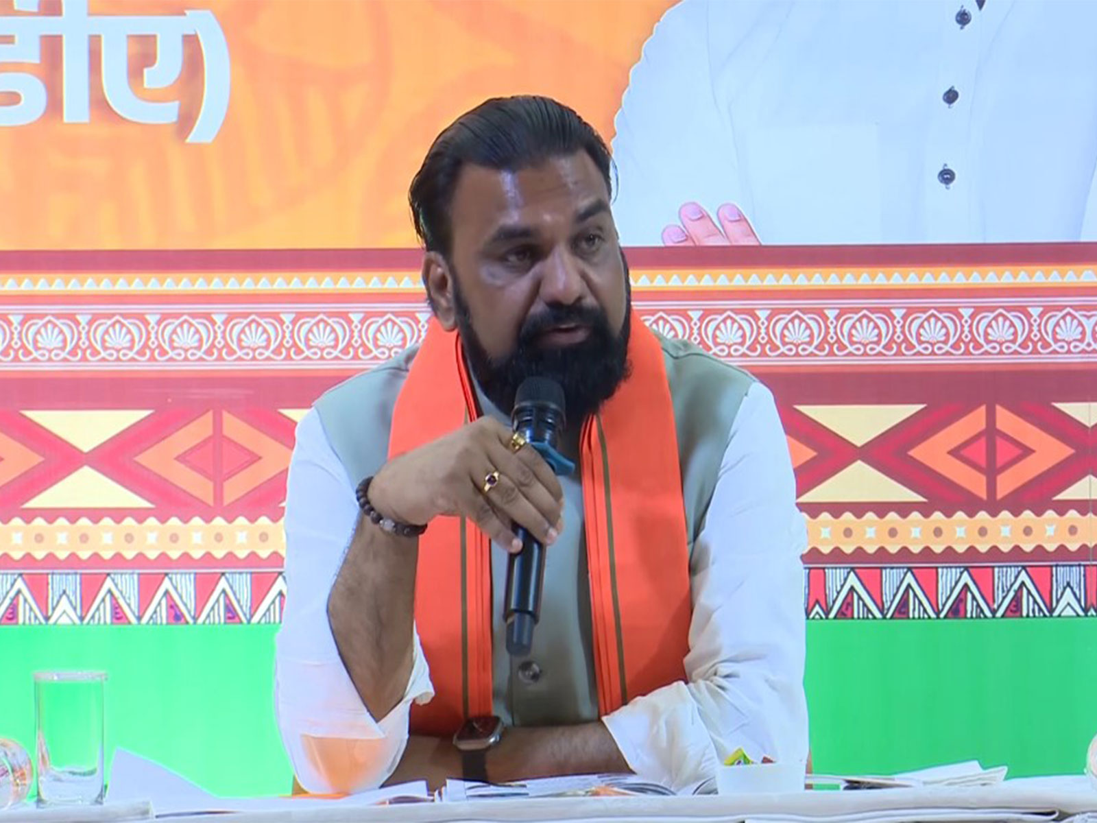 Deputy Chief Minister, and BJP candidate for Bihar polls Samrat Chaudhary (Photo/ANI)