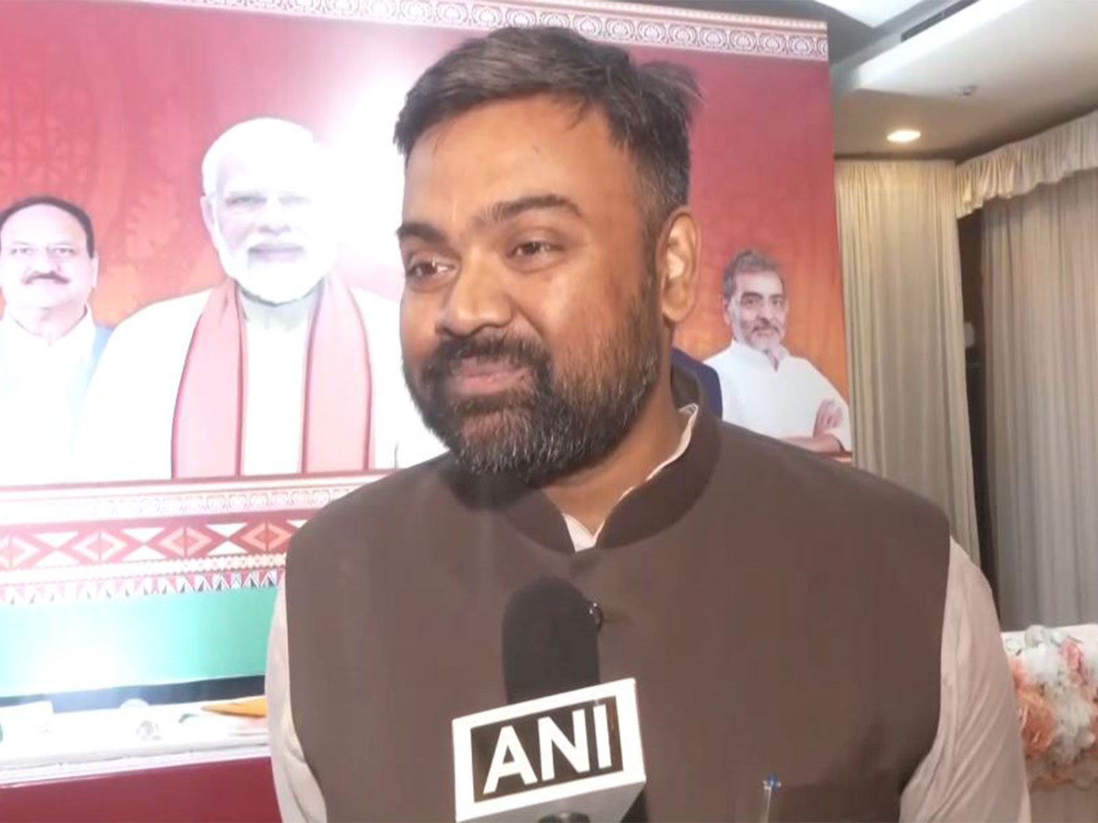 BJP national spokesperson Guru Prakash Paswan (Photo/ANI)