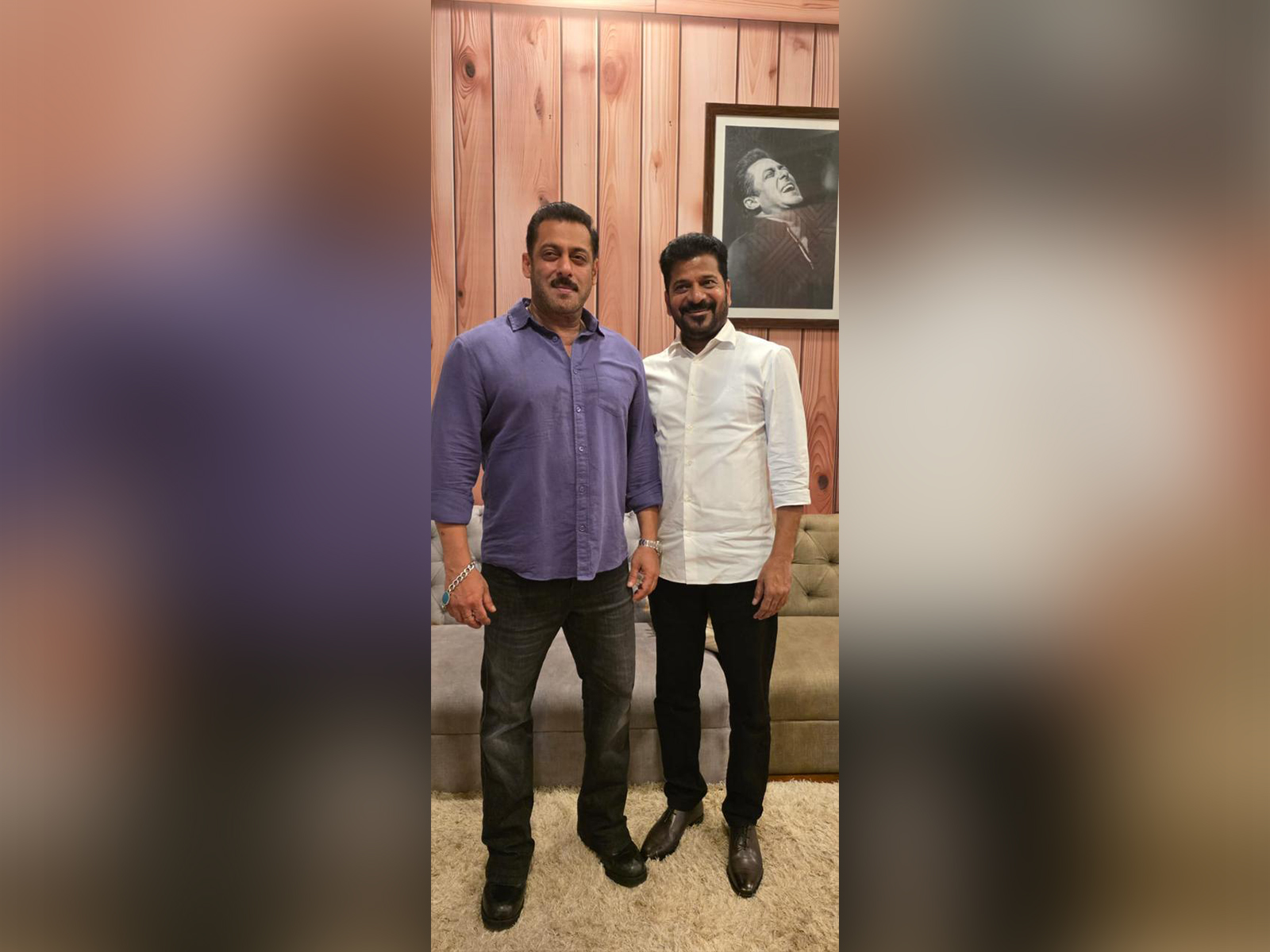 Salman Khan, Telangana CM Revanth Reddy (Image source: Telangana CMO)
