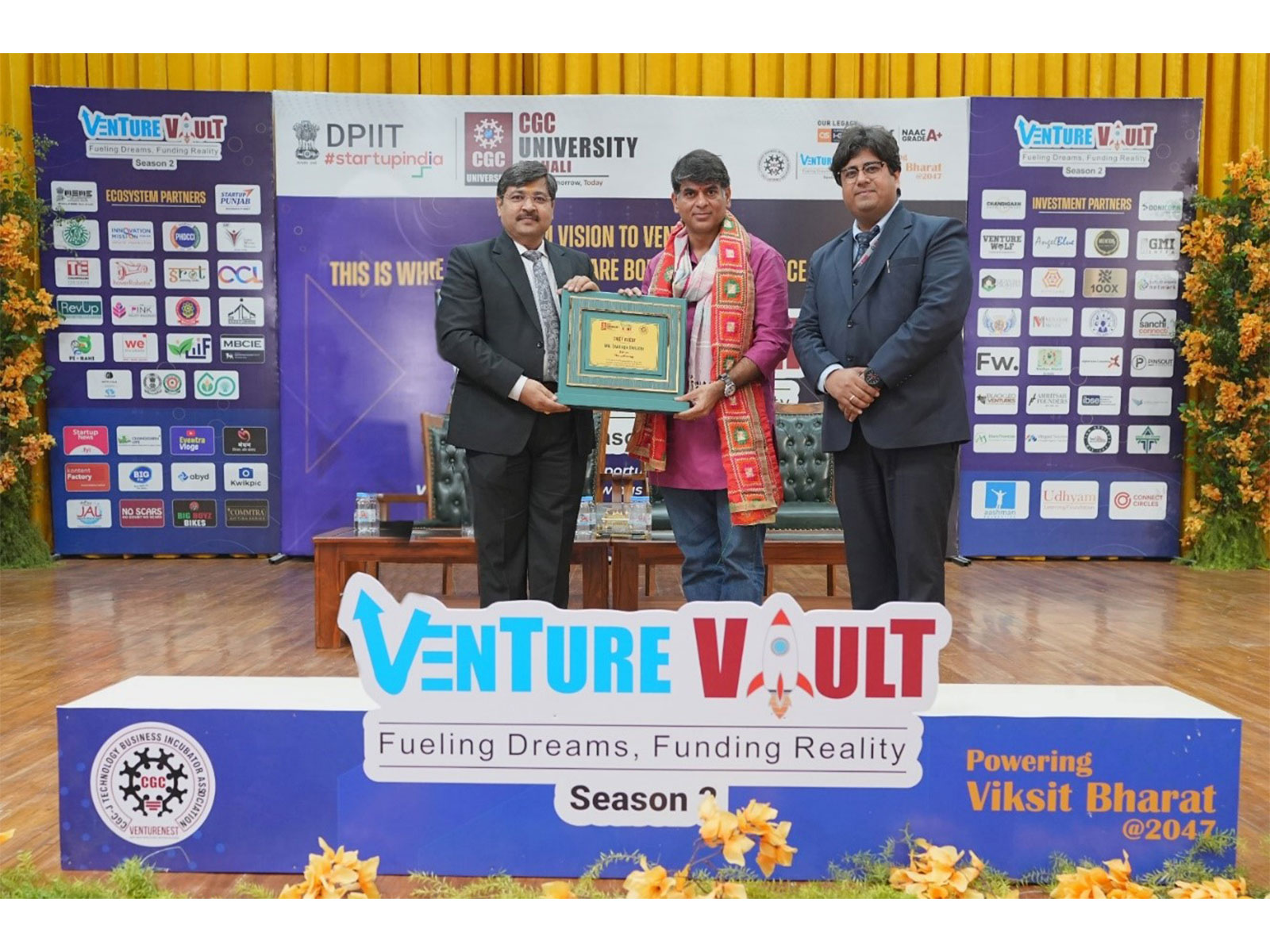 CGC University, Mohali Ignites the Spirit of Innovation at VentureVault Season 2