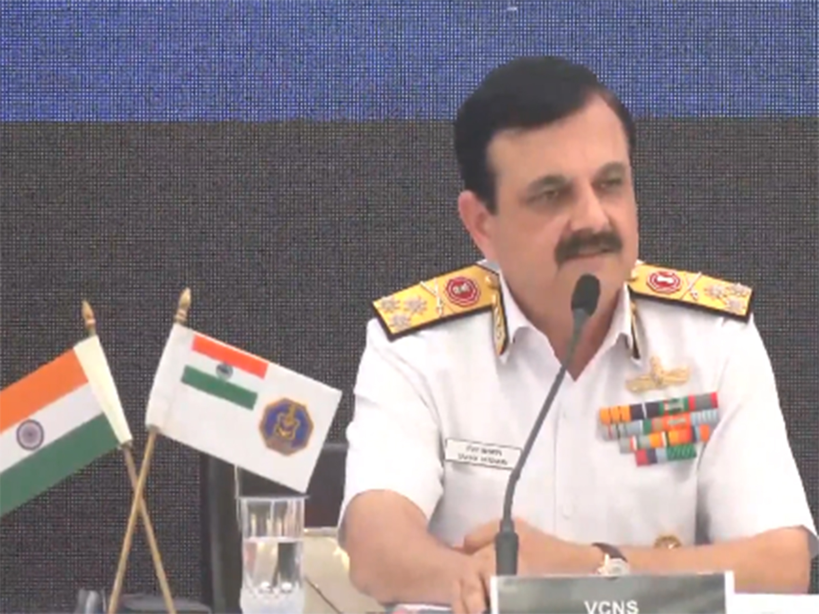 Navy Vice Chief Vice Admiral (VAdm) Sanjay Vatsayan (Photo/ANI)
