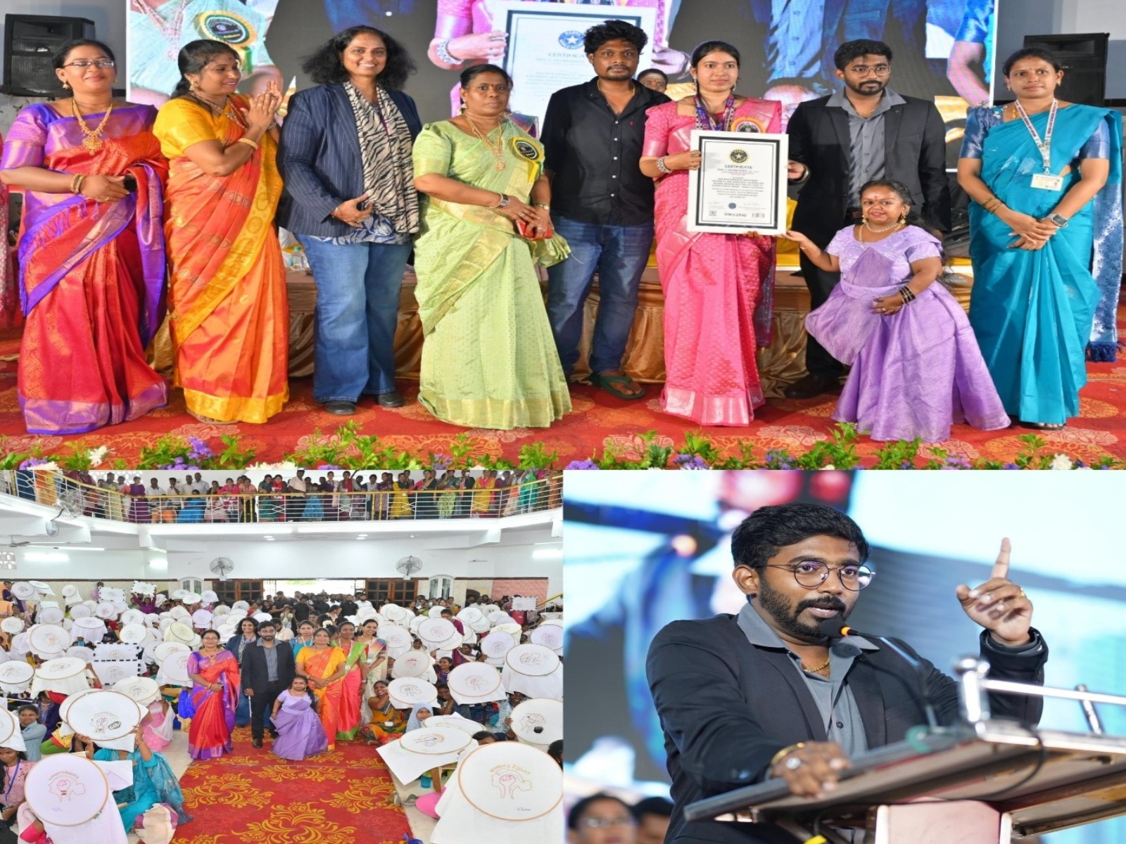IAWF's 3rd International Aari Workers Conference united 1,000 artisans launched a 12-benefit plan