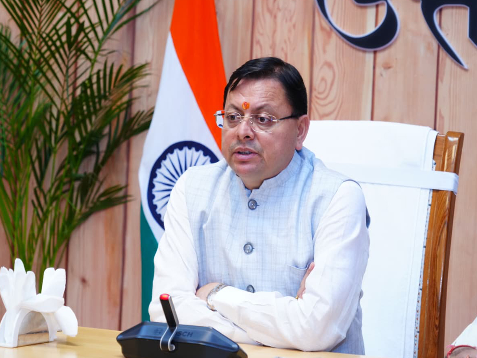 Uttarakhand Chief Minister Pushkar Singh Dhami (Photo/CMO)