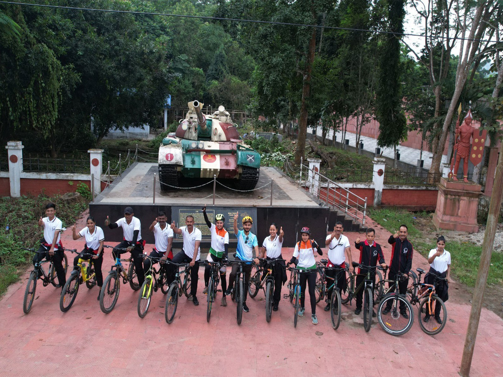 Nation celebrates Sardar Patel's 150th birth anniversary with Cycling Expeditions across India (Photo: SAI Media)