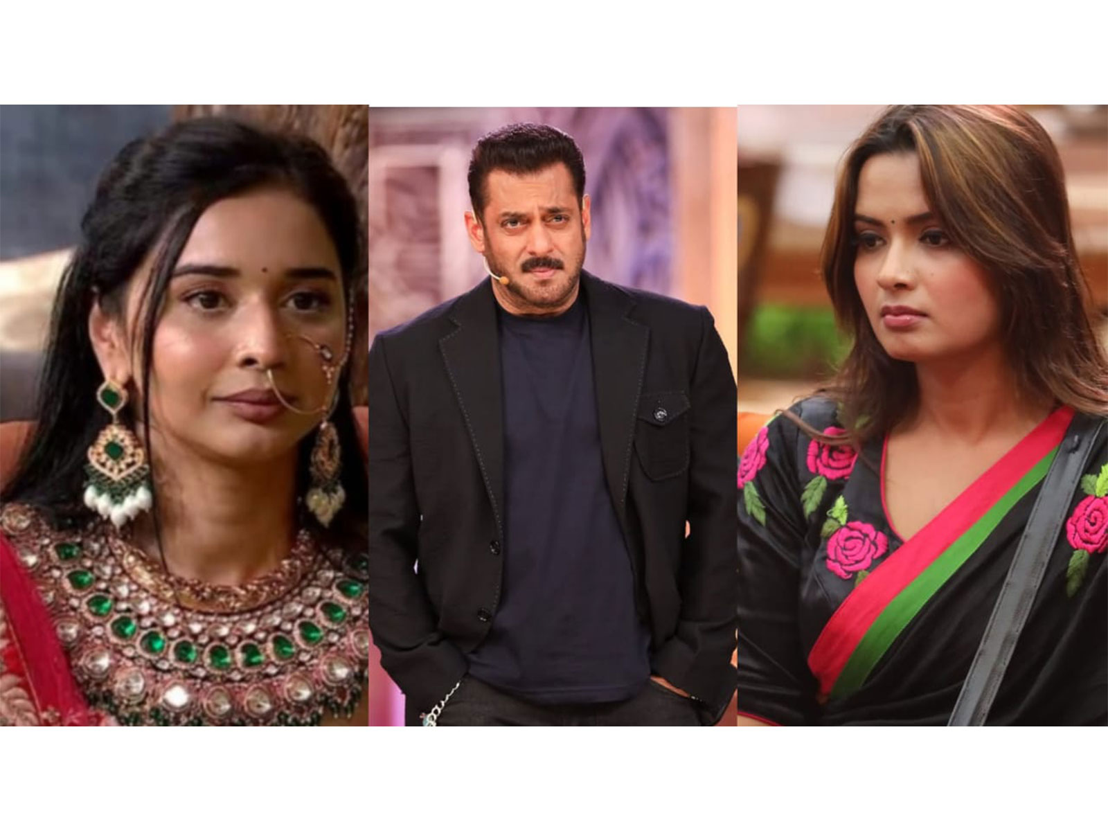 Tanya Mittal, Salman Khan, Neelam Giri (Photo/Jio Hotstar Reality)
